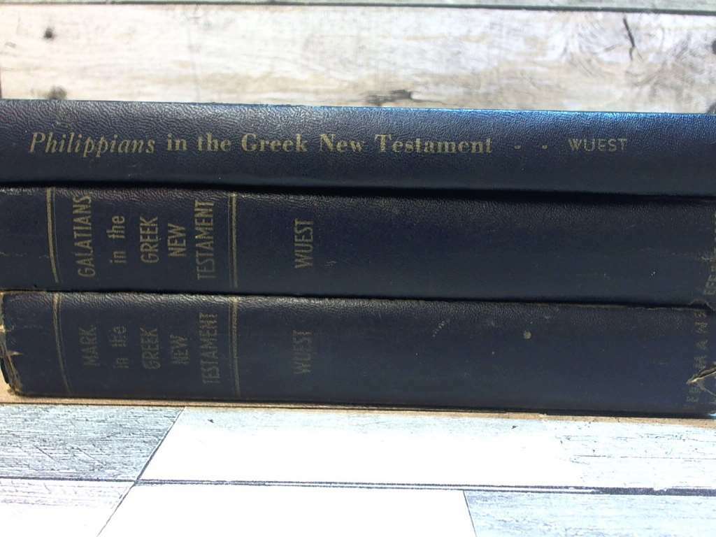 3 Wuest’s Word Studies Hardcover (Galantians , Greek New Testamen by Kenneth S.