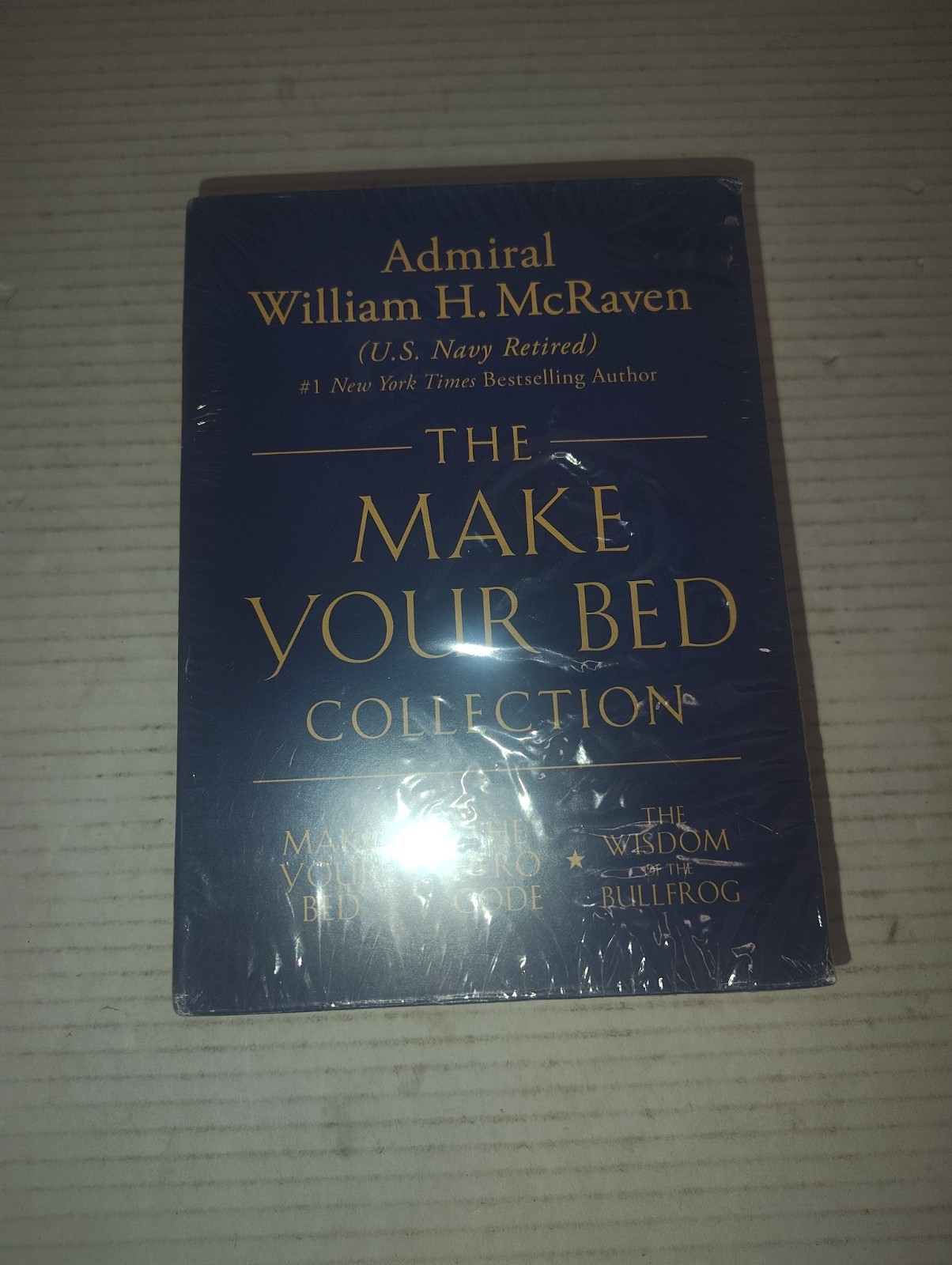 The Make Your Bed Collection 3 Book Box Set by Admiral William H. McRaven