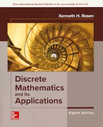 Discrete Mathematics and Its – Paperback, by Rosen Kenneth – Acceptable