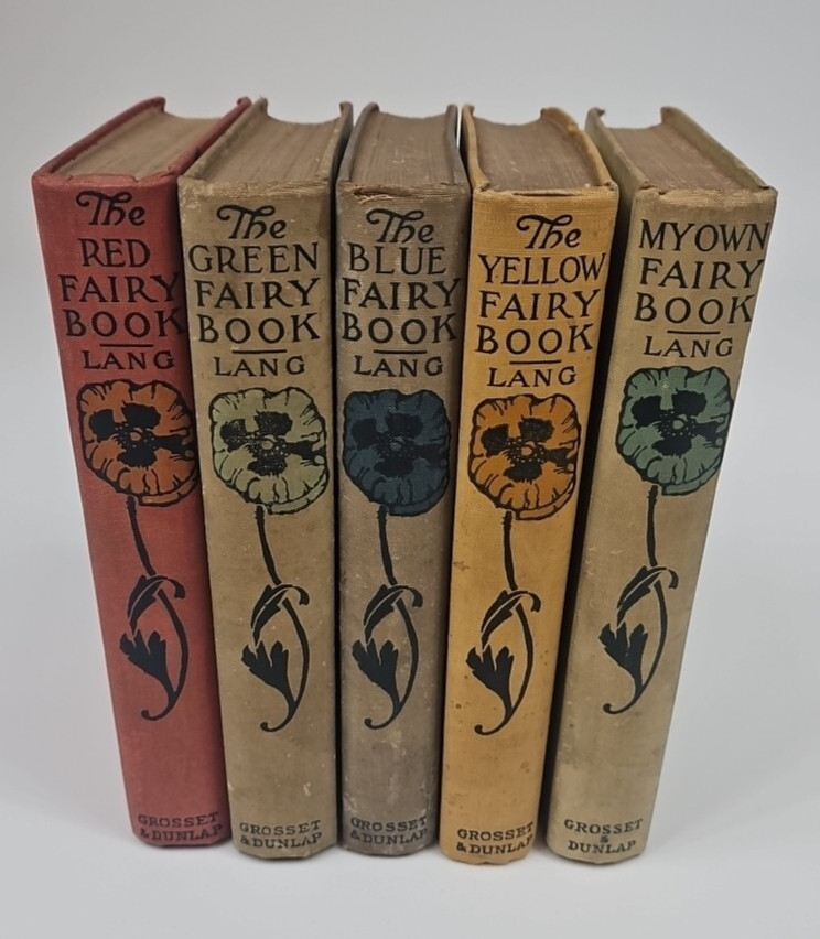 Antique 1900’s THE FAIRY BOOKS SET- Fairy Tales ANDREW LANG Children’s Book 1912