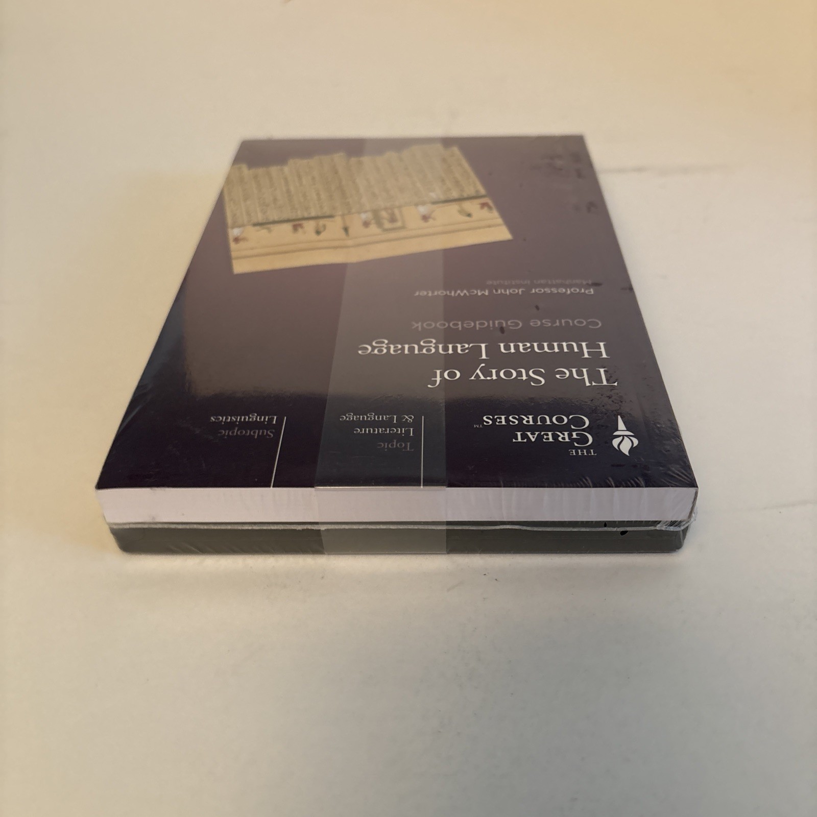 Story of Human Language McWhorter Great Courses DVD Book Set 2004 NEW SEALED