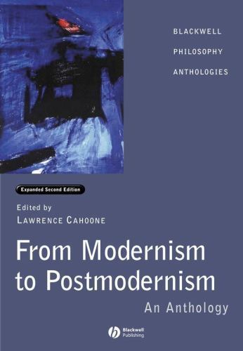 From Modernism to Postmodernism: An Anthology Expanded by