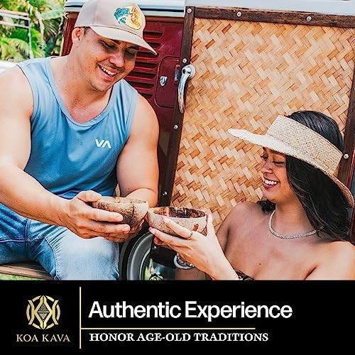 Premium Noble Kava Powder – Authentic Waka Kava Tea from Vanuatu, 8 oz Relaxatio