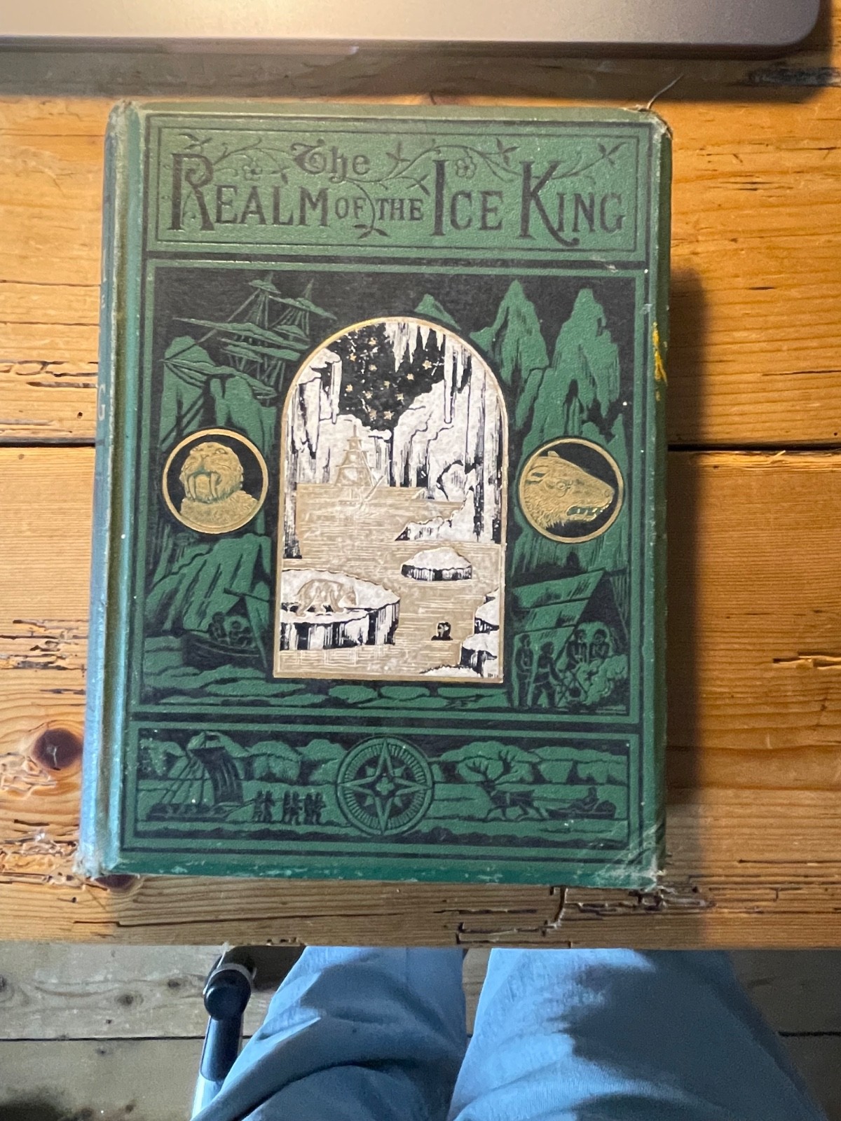 Realm of the Ice King, Thomas Frost, Religious Tract, C.1880s, with map/illustr.