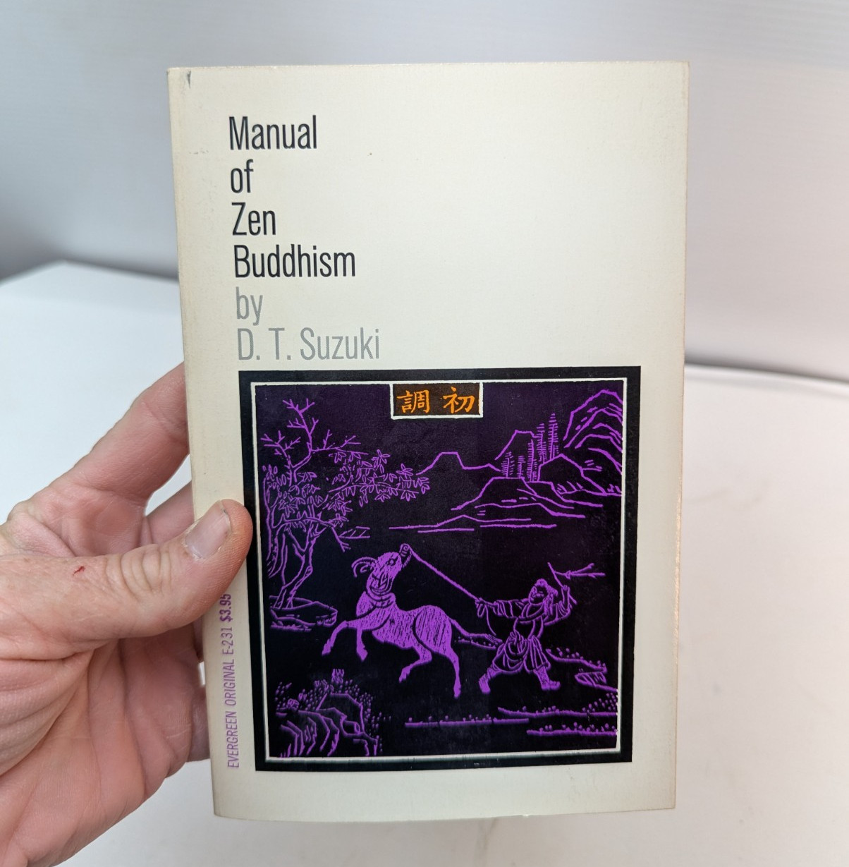 Manual of Zen Buddhism by DT Suzuki Paperback Evergreen Original E-231