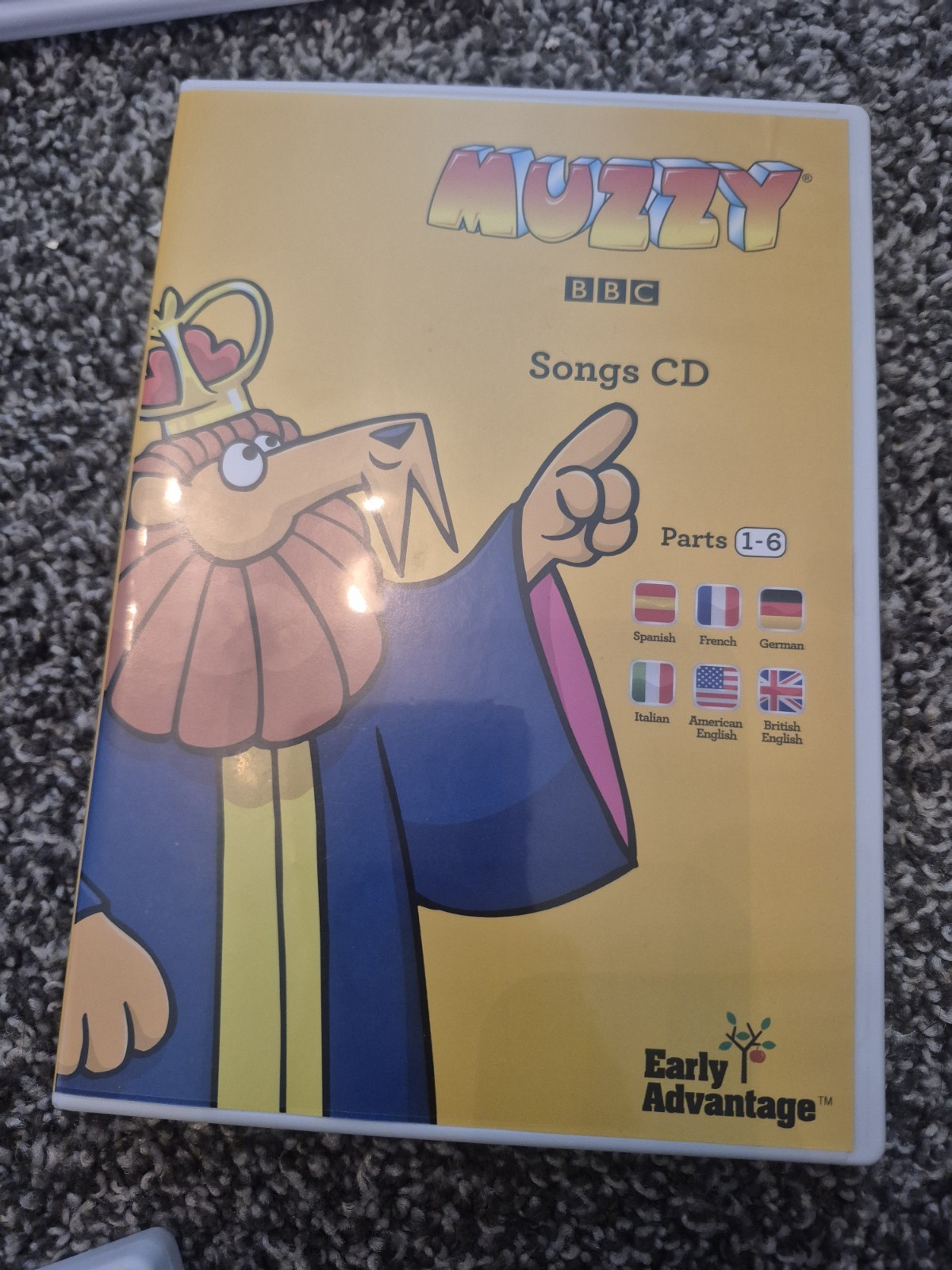 BBC MUZZY Early Level 1 Multilingual Language DVD/CD/CD-Rom Box Set