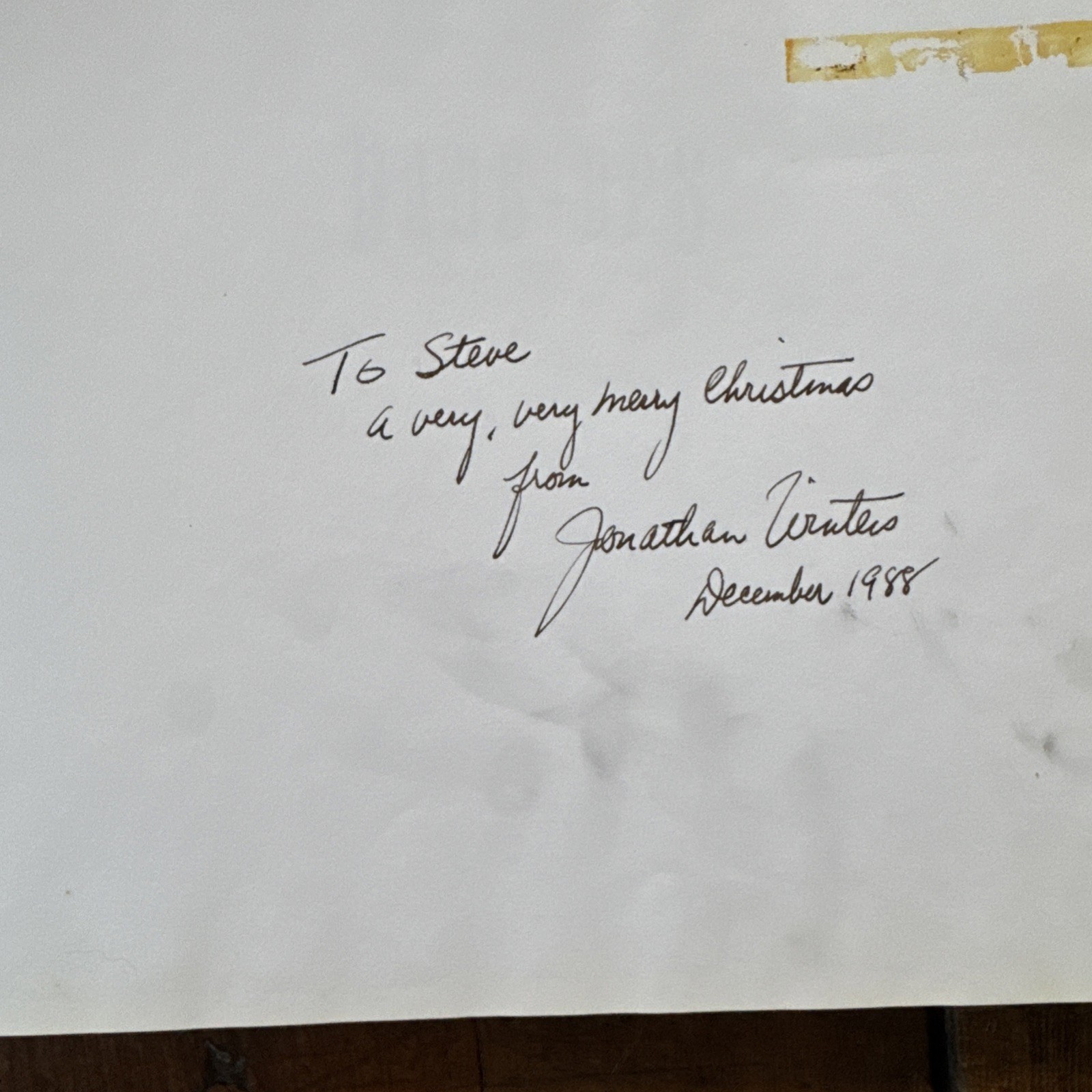 INSCRIBED & SIGNED Jonathan WINTERS Hang-Ups : Paintings 1988 First Edition
