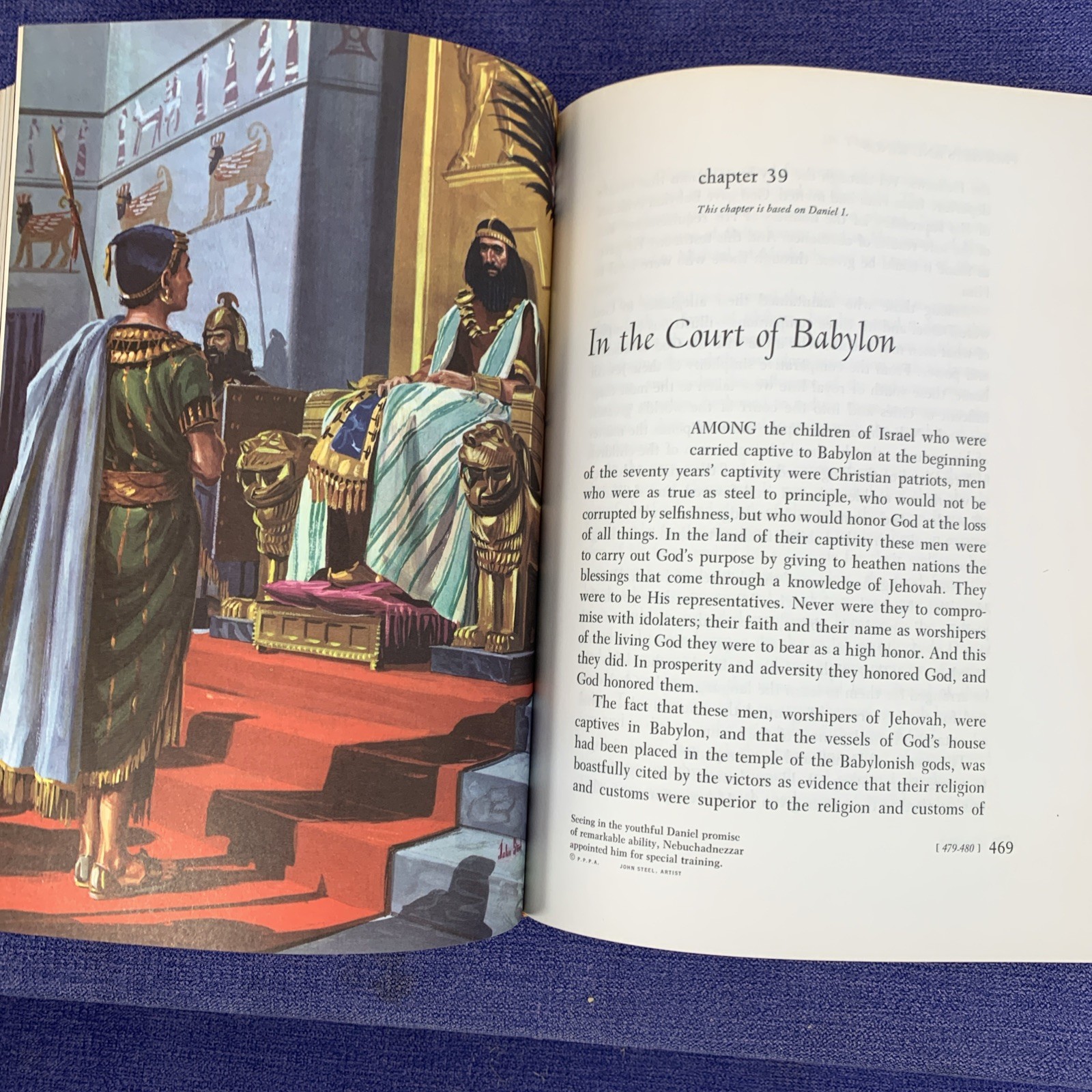 Prophets and Kings Ellen G White 1943 Illustrated Hardcover Religious History