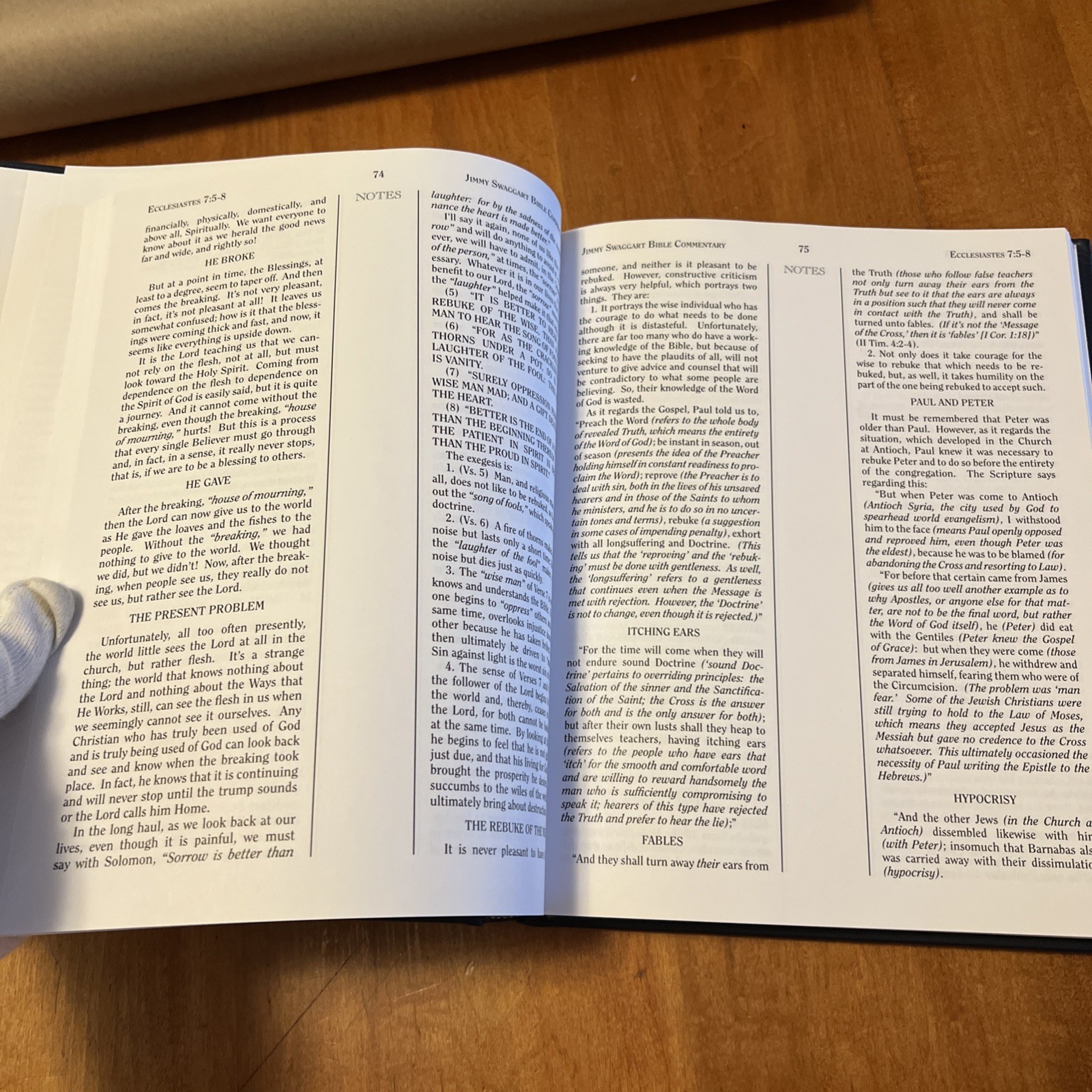 Jimmy Swaggart Bible Commentary – Ecclesiastes and Song of Solomon by Jimmy…