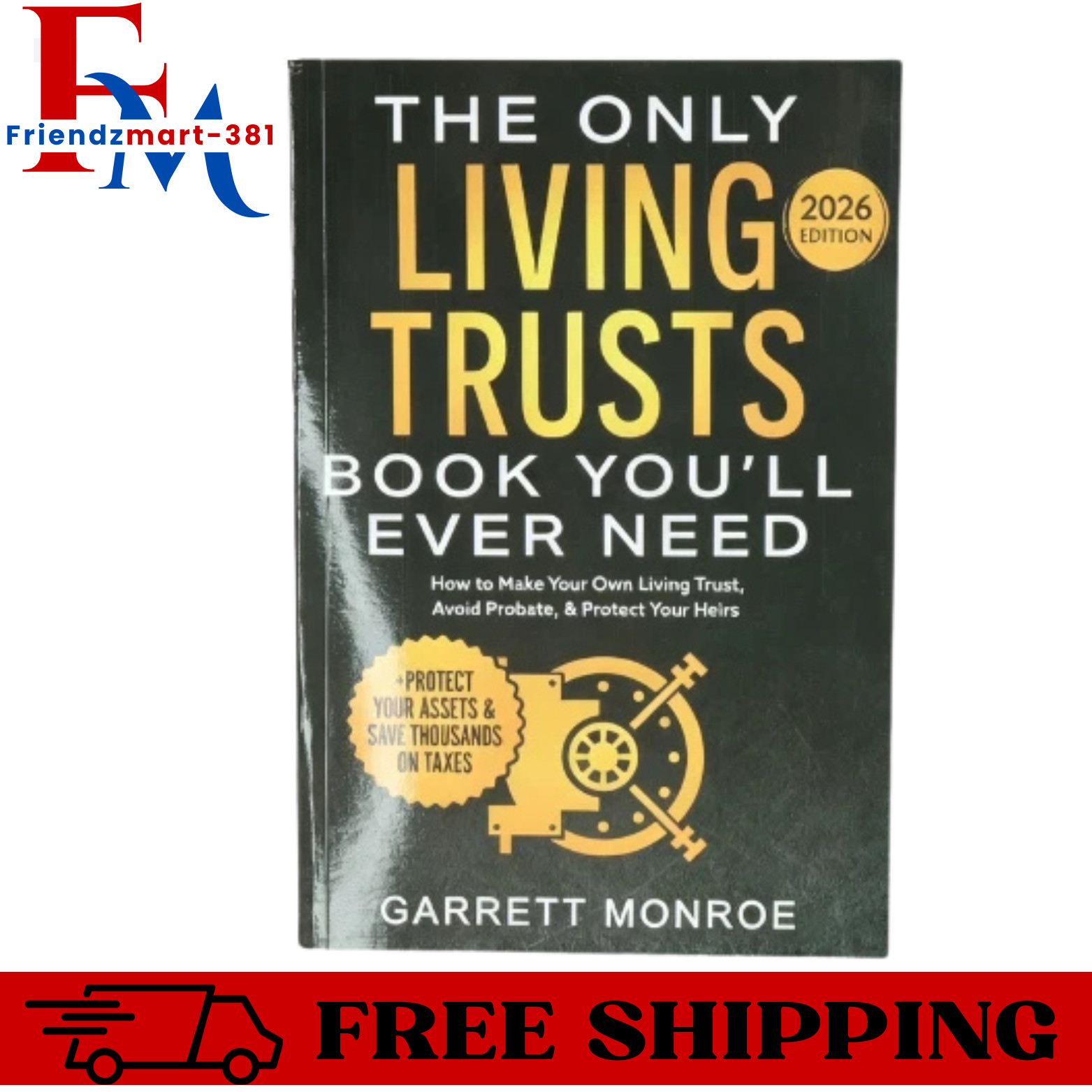 Perfect Book for Gift The Only Living Trusts Paperback-Free Shipping US