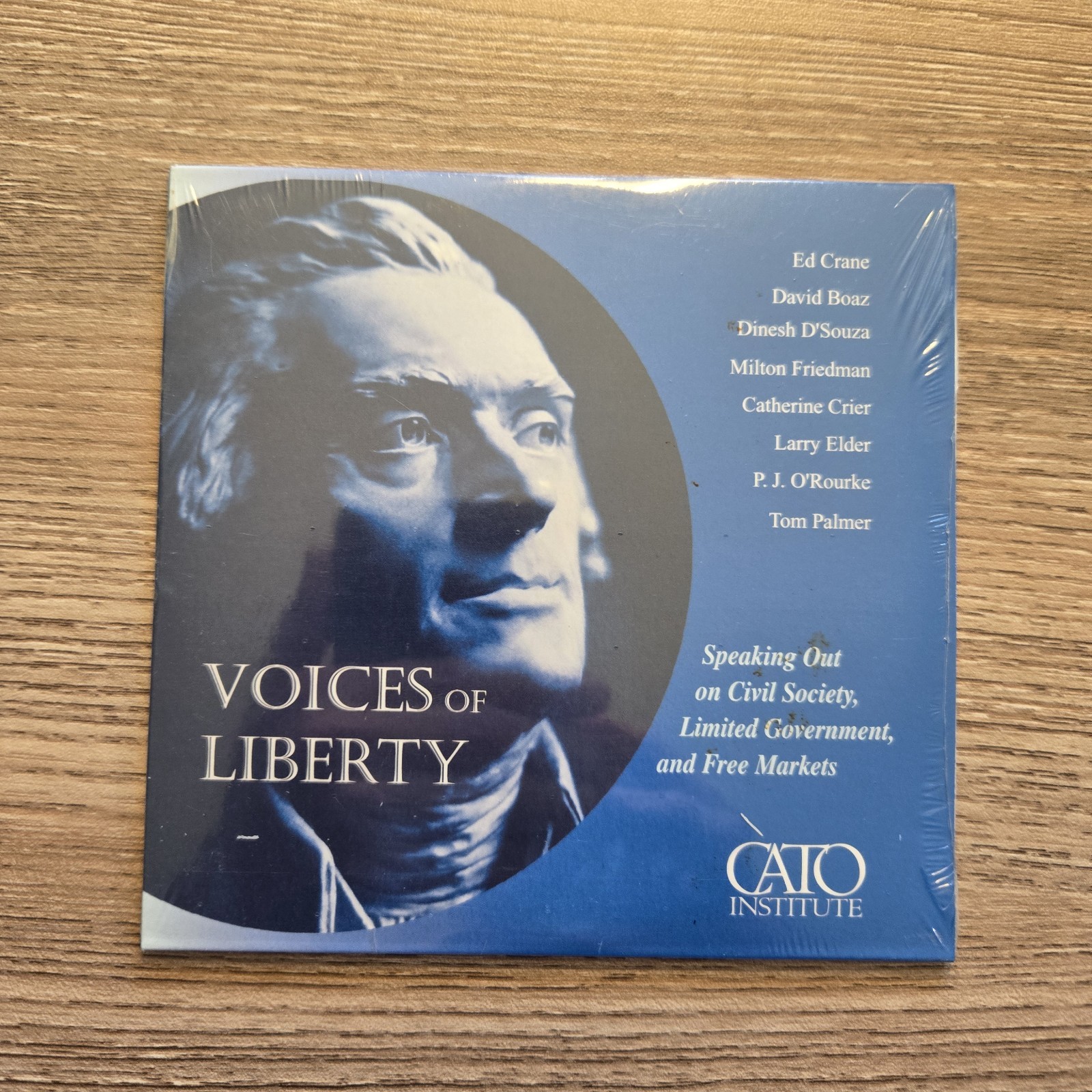 SEALED: Voices Of Liberty (CD Cato Institute 25th Anniversary) Libertarian