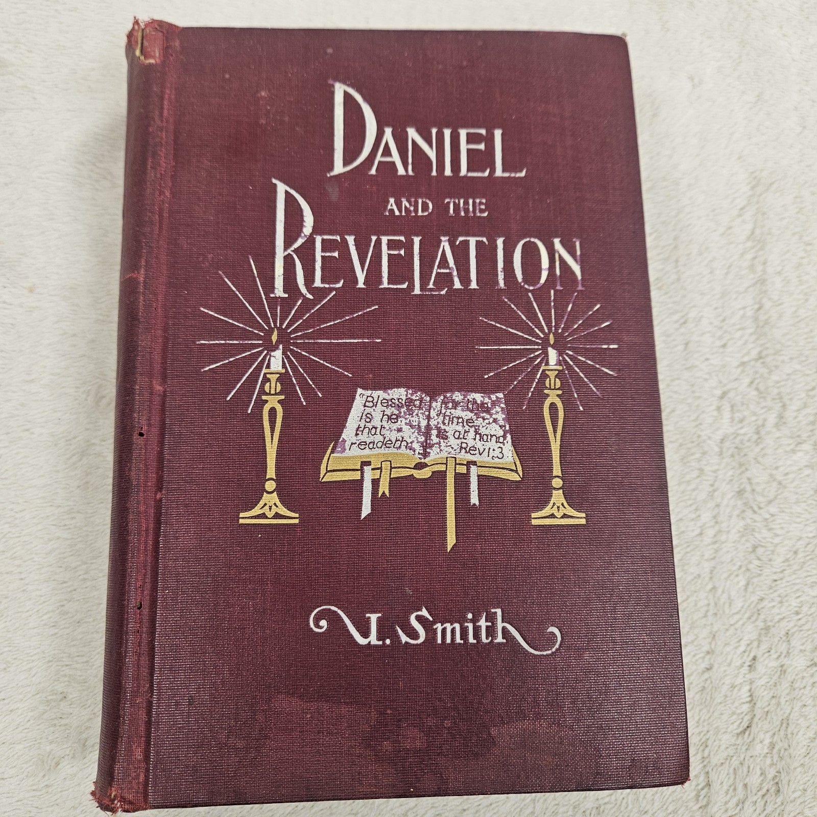 Daniel And The Revelation Uriah Smith 1907 Verse By Verse Bible Study Hardcover