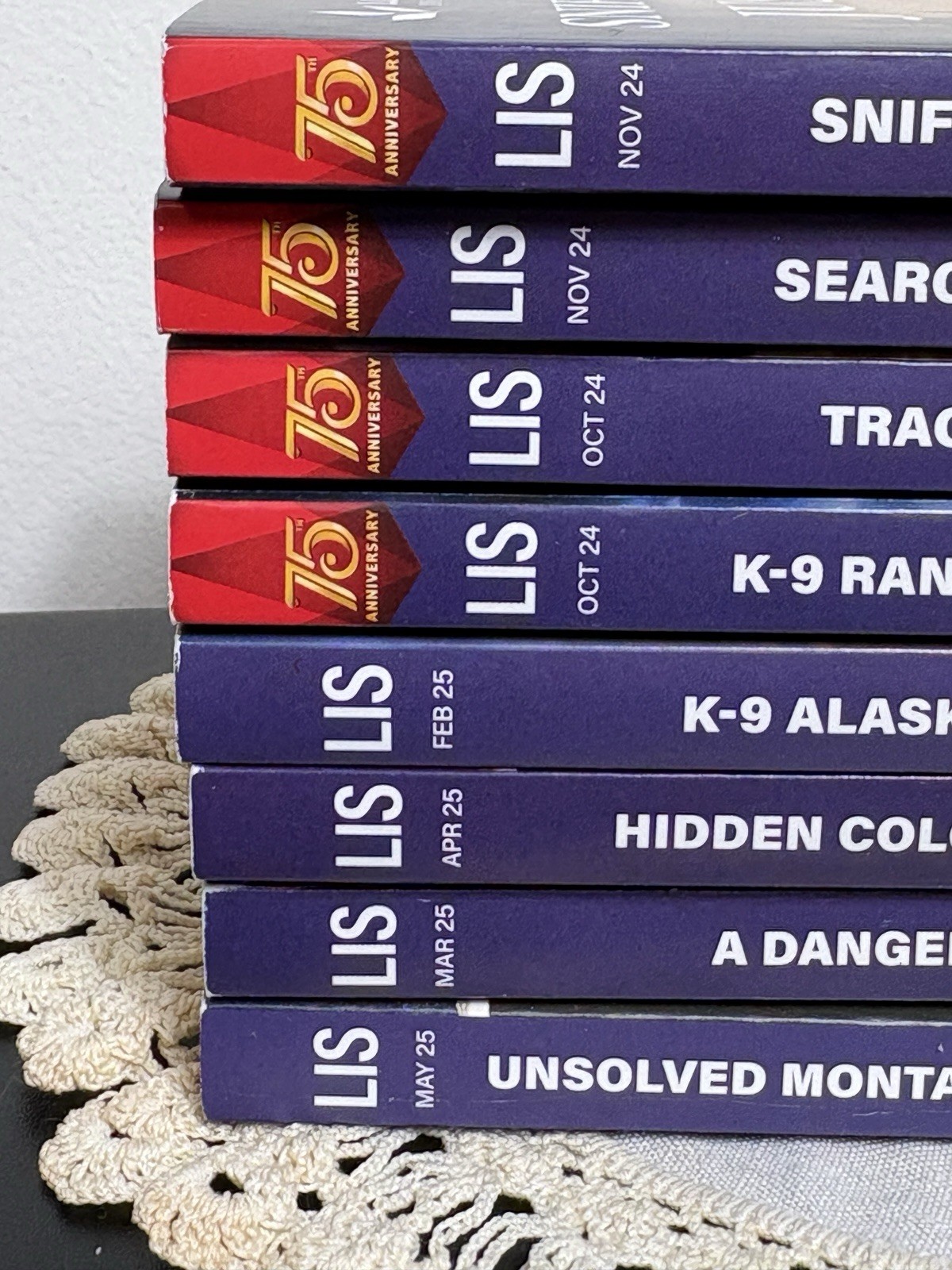 Love Inspired Romantic Suspense Book Lot of 8, 2024-2025