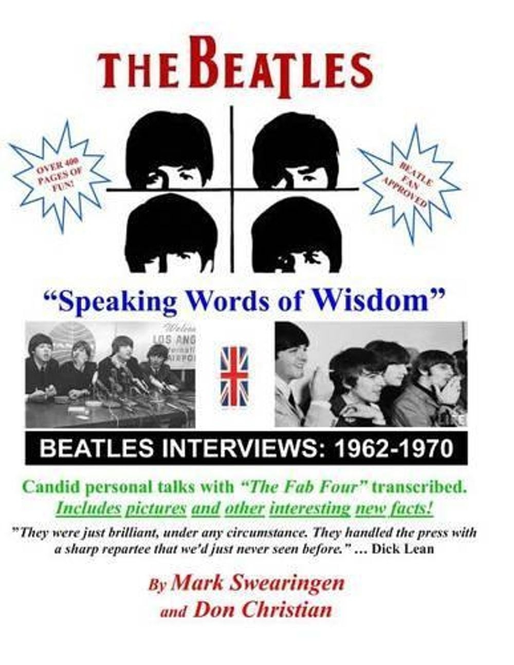 The Beatles “Speaking Words of Wisdom” by Mark Swearingen (English) Paperback Bo
