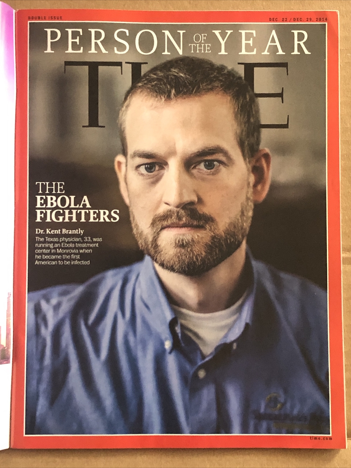 Time Magazine Person Year Ebola Fighters Vladimir Putin Jack Ma December 22 2014