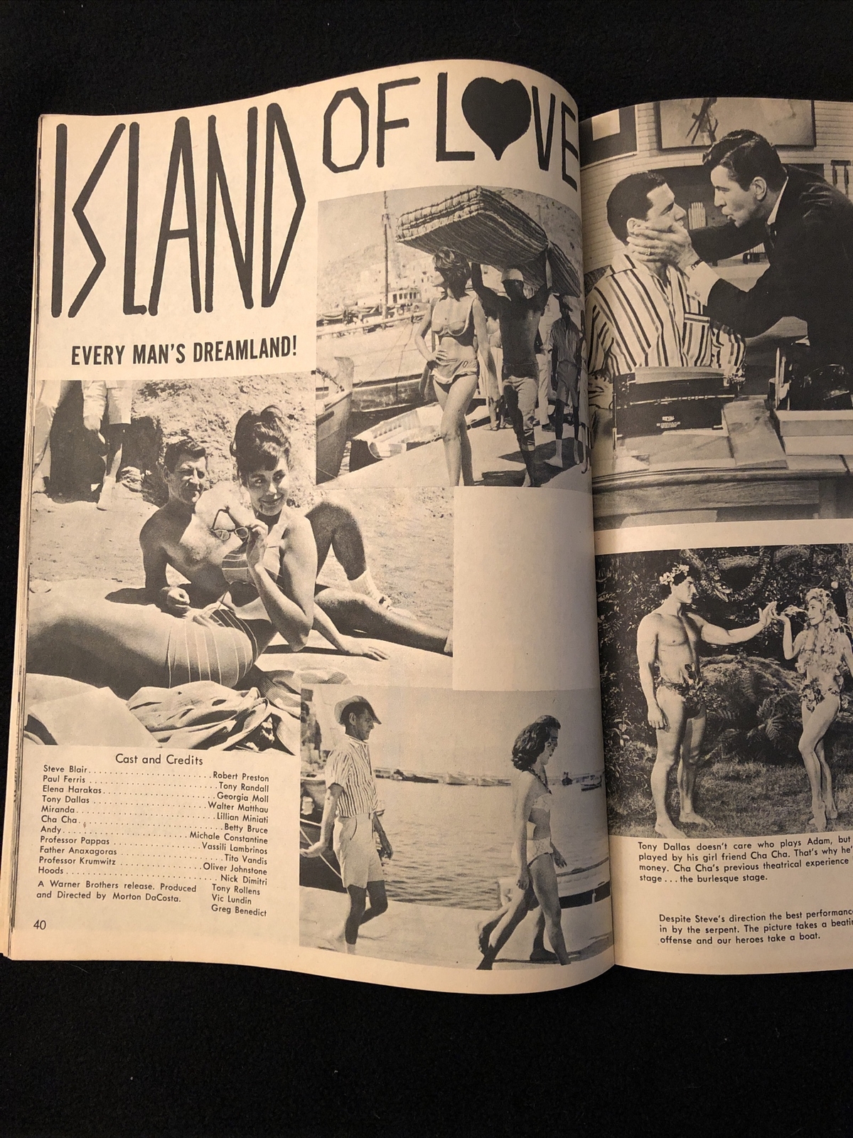 MOVIES ILLUSTRATED JULY 1963 6.0 6.5 DIANE MCBAIN CUTE BLONDE IN RED MB4