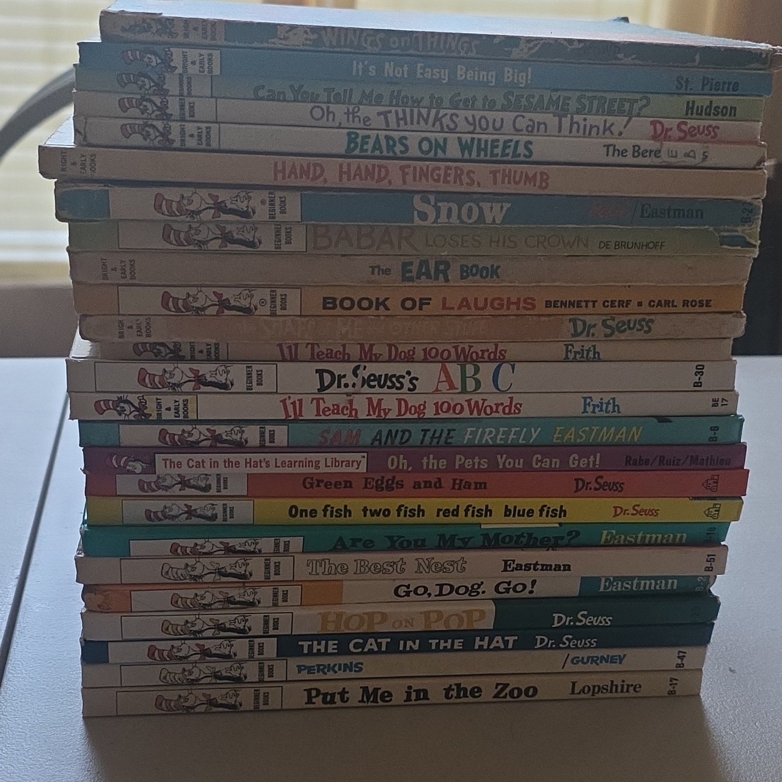 Dr. Seuss & P.D. Eastman Hardcover Illustrated Children’s Book Lot, Cat Hat
