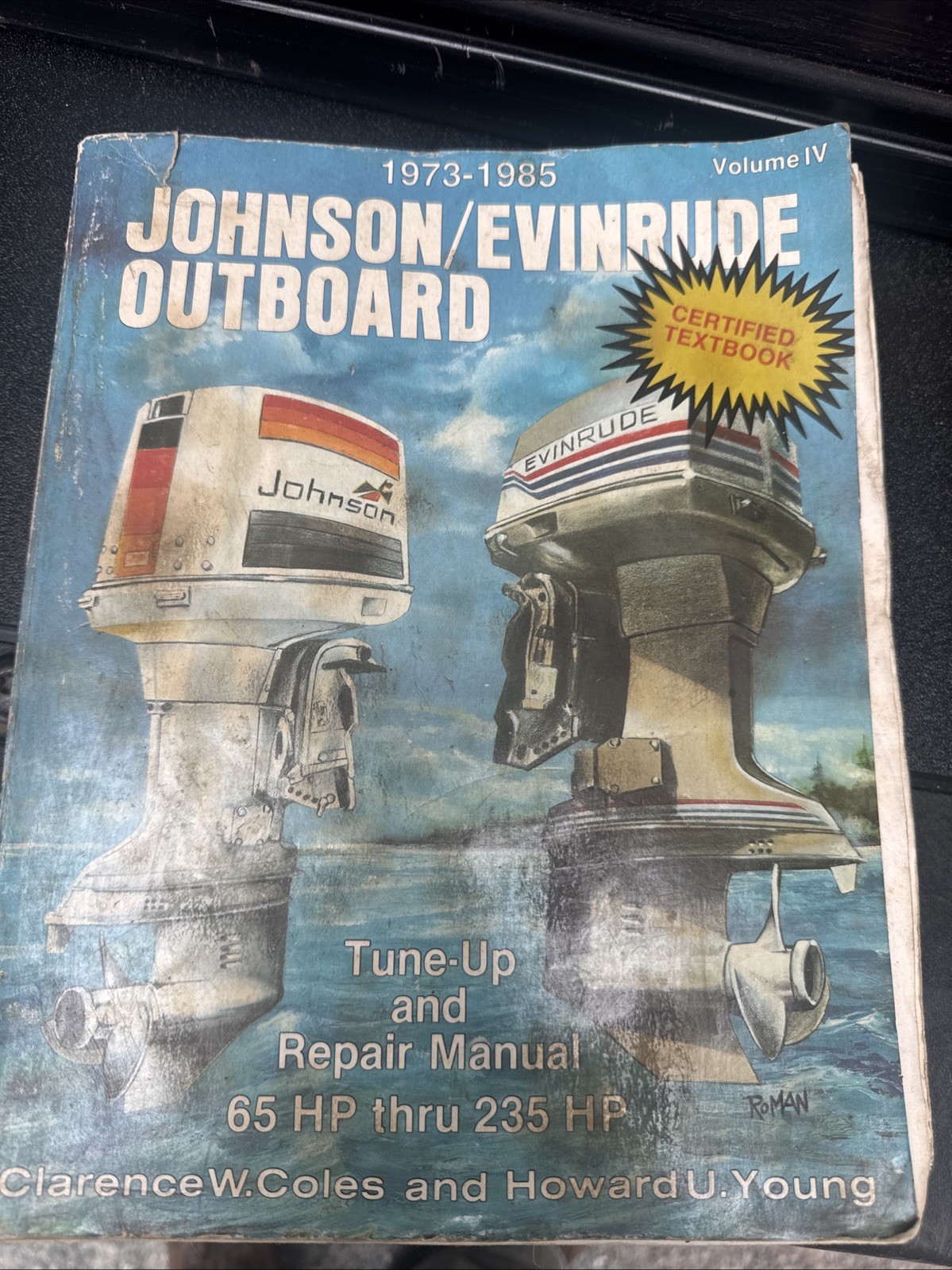 Vintage SELOC Johnson/Evinrude Outboard Repair Manual Vol IV 1973-1985