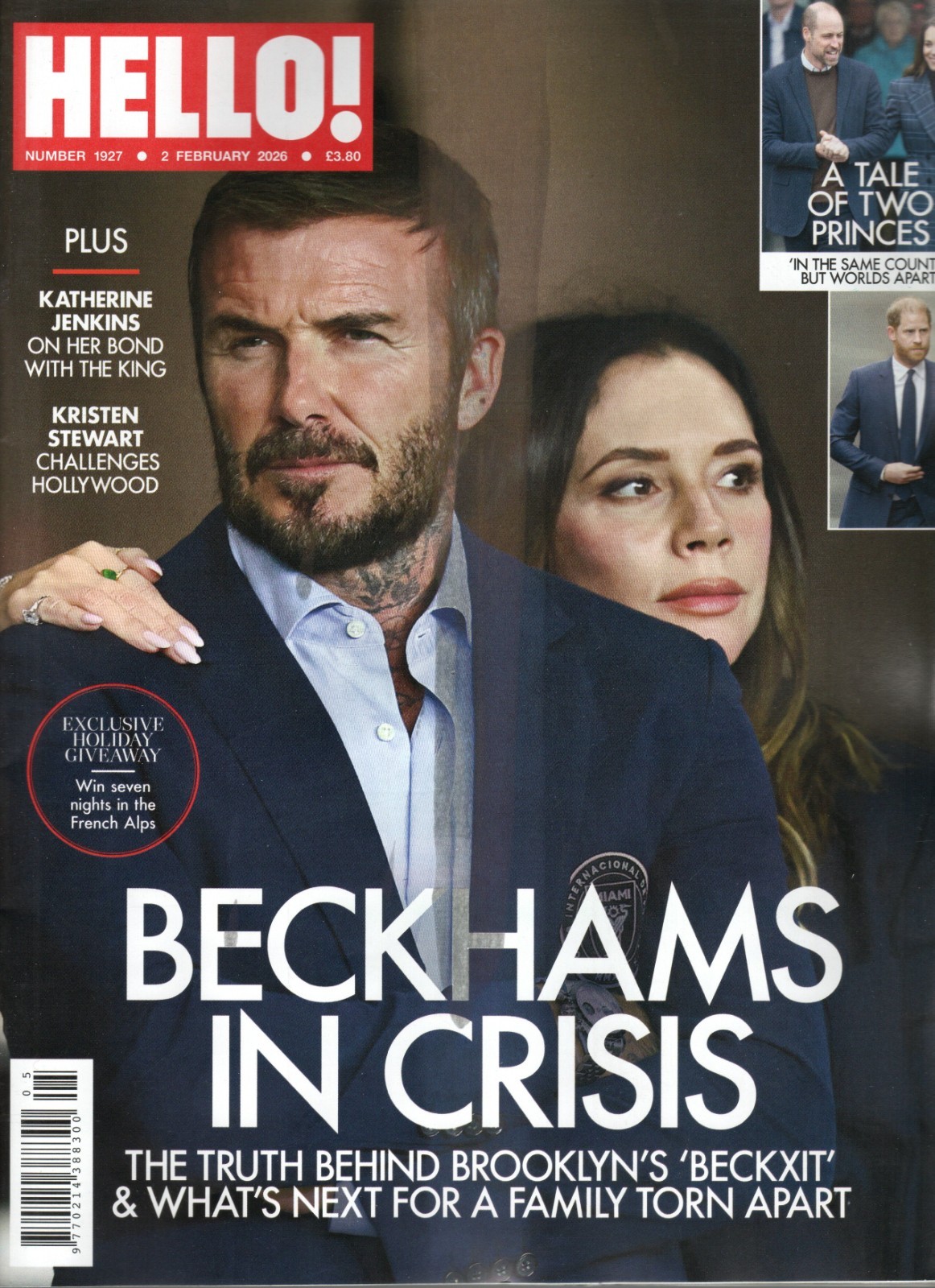Hello! Magazine February 2 2026 – The Beckhams, Prince & Princess Of Wales