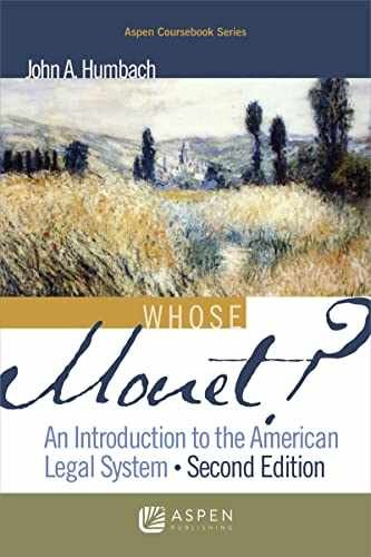 Whose Monet?: An Introduction to – Paperback, by Humbach John A. – Acceptable