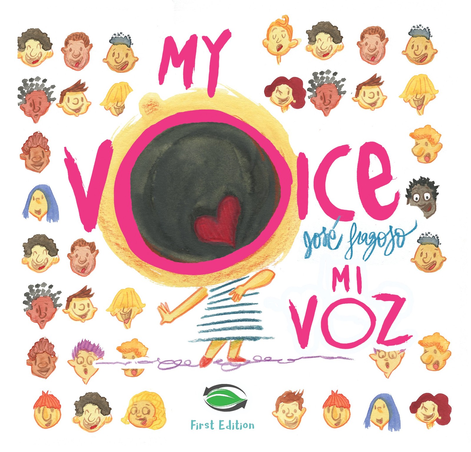 My Voice/Mi Voz (Bilingual Spa-Eng) BOARDBOOK (English and Spanish Edition)