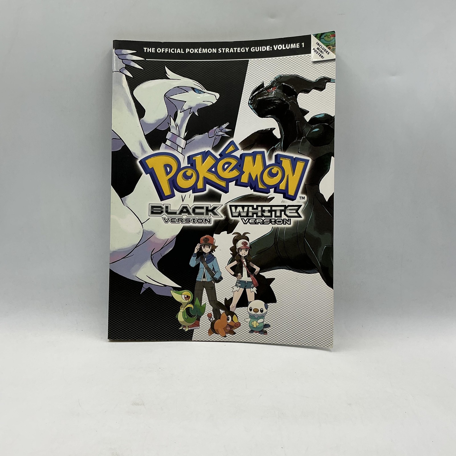 PRIMA GAMES POKEMON BLACK & WHITE VERSIONS OFFICIAL STRATEGY GUIDE V1 PAPERBACK