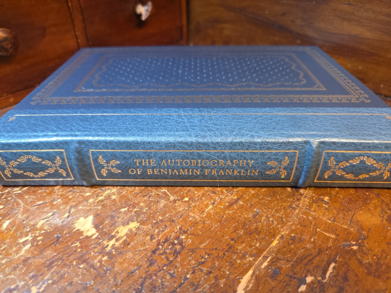 THE AUTOBIOGRAPHY OF BENJAMIN FRANKLIN The Franklin Library 1981 BRAND-NEW