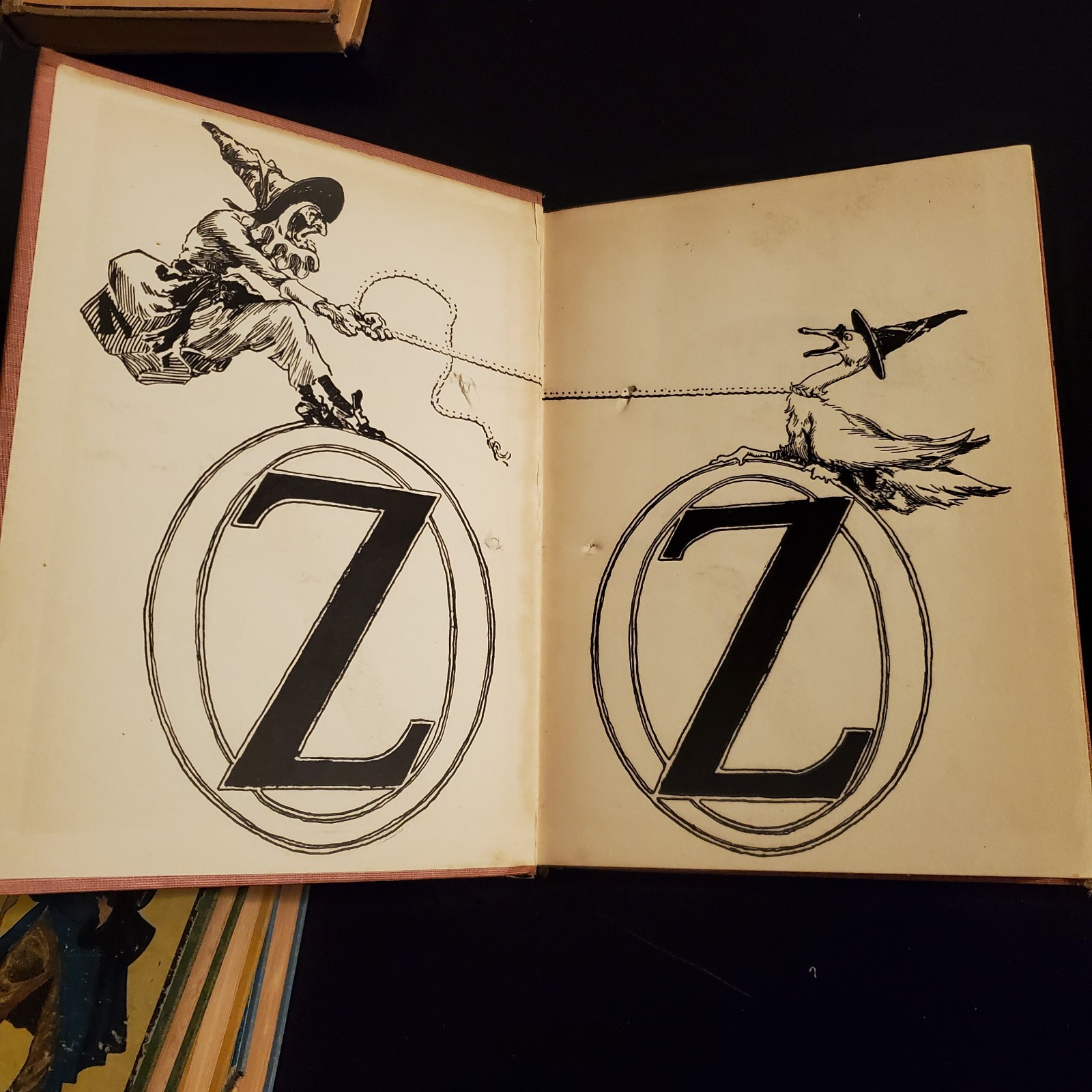 Wizard of OZ L. Frank Baum Lot of 7 Hardcover Reilly & Lee 1930s