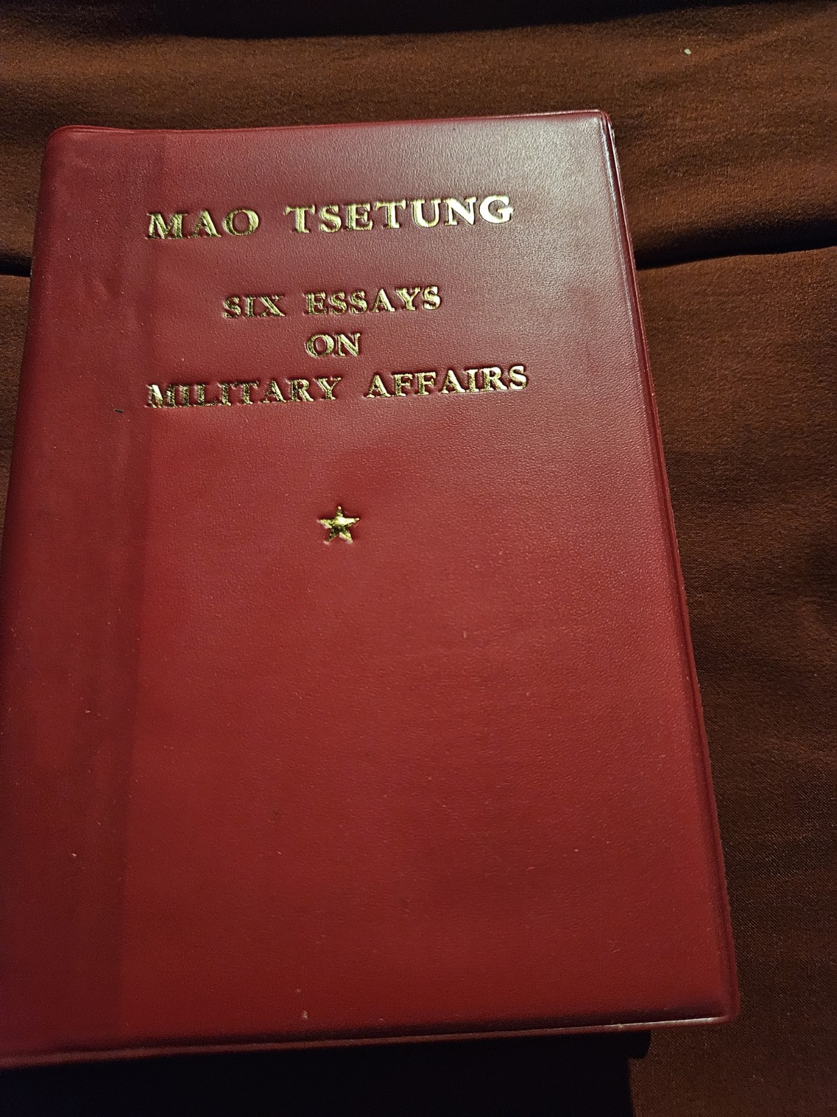 MAO TSE-TUNG SIX ESSAYS ON MILITARY AFFAIRS-Pub.1968 in China-393 pgs-Mint Cond.