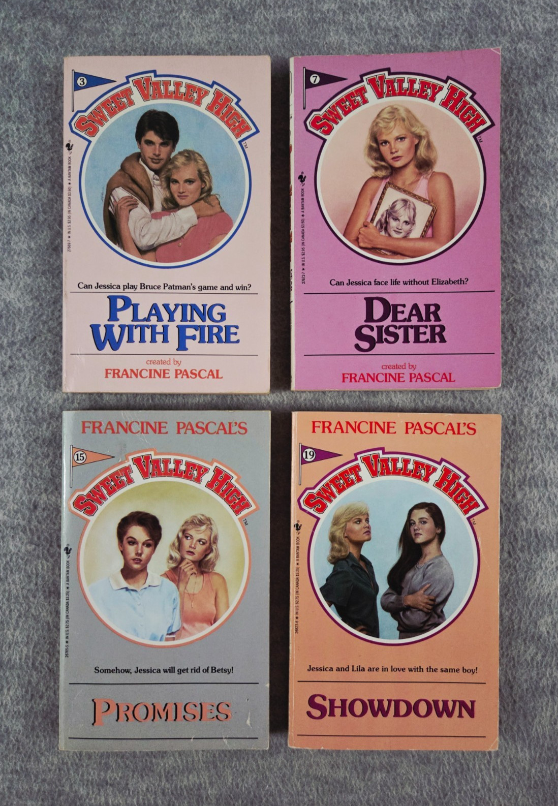 Sweet Valley High 21 Paperback Regular & Super Edition 1980s Lot