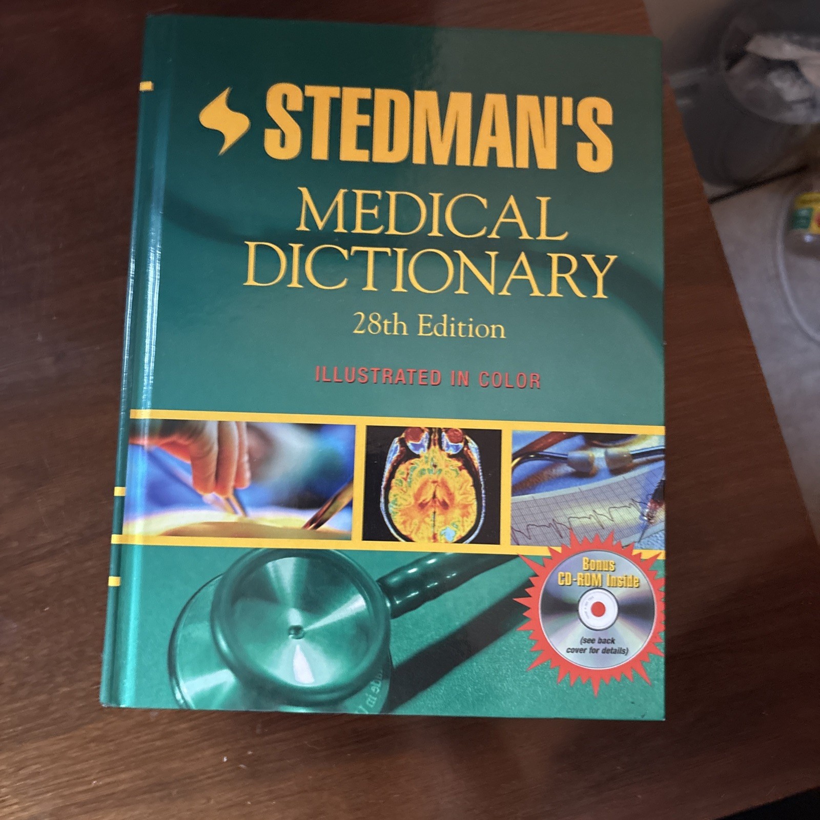 Stedman’s Medical Dictionary 28th edition with CD-ROM 100 OZ. Color