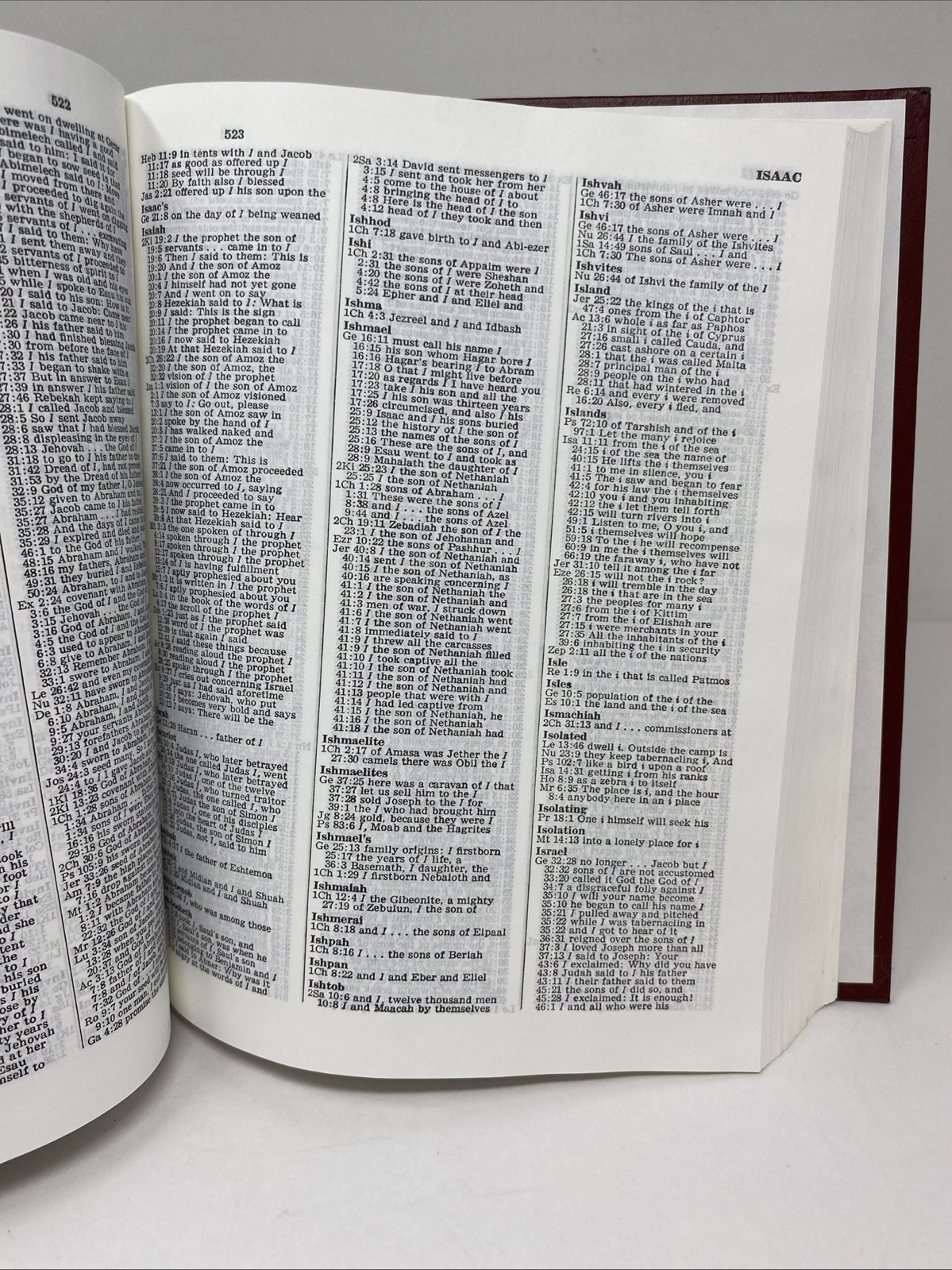 Comprehensive Concordance New World Translation Hardcover 1973 Clean Pages