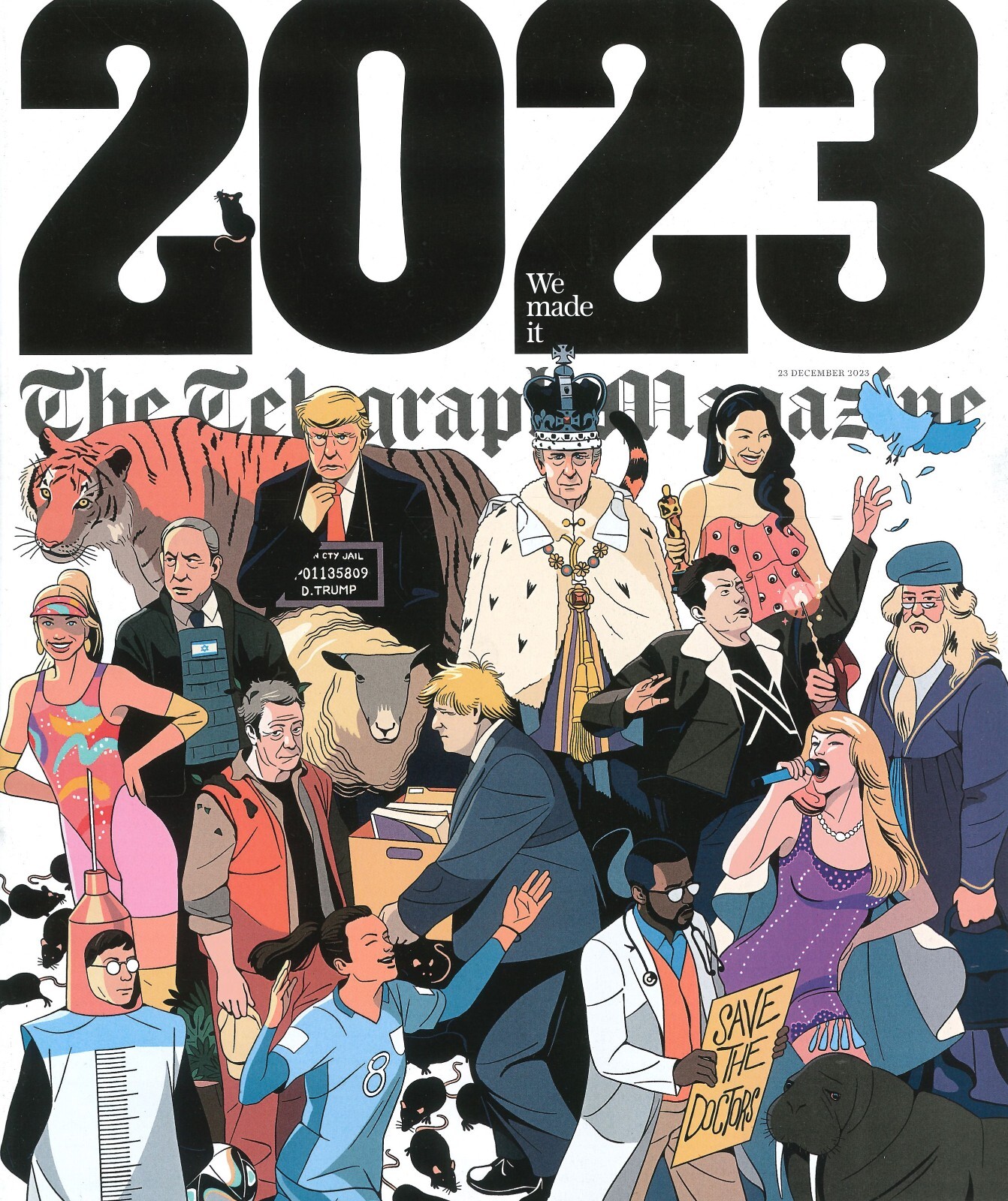 UK Telegraph Magazine Review of the Year 2023, King Charles Coronation, 23.12.23