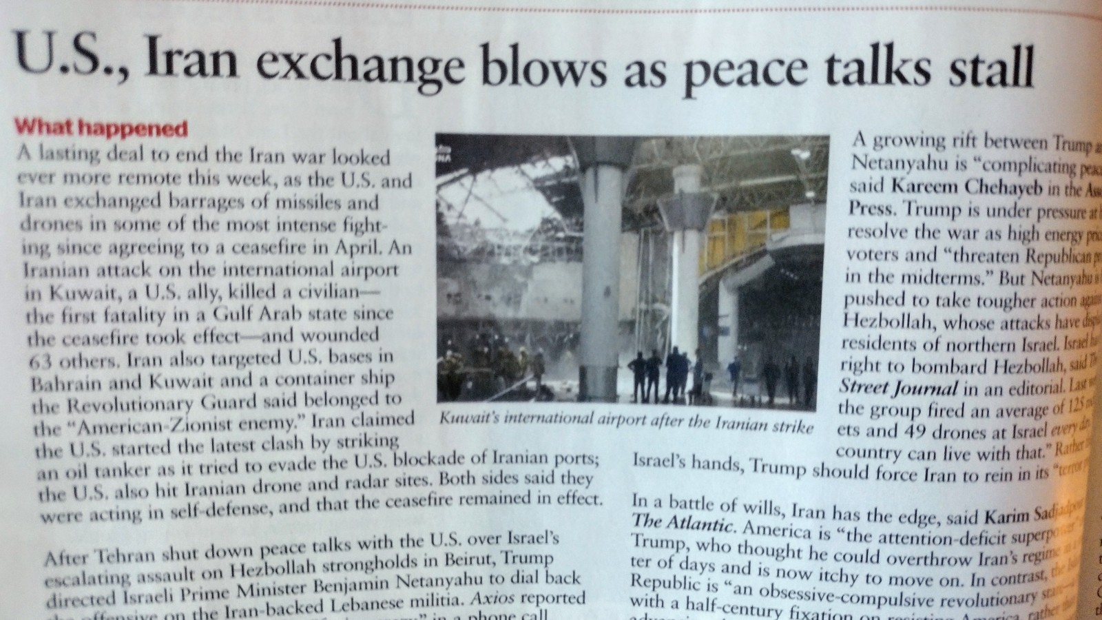 THE WEEK AMERICAN COLOSSEUM BEST OF INTERNATIONAL & U.S. NEWS JUNE 12,2026