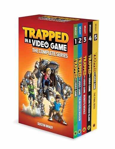 Trapped in a Video Game: The Complete – Paperback, by Brady Dustin – Very Good