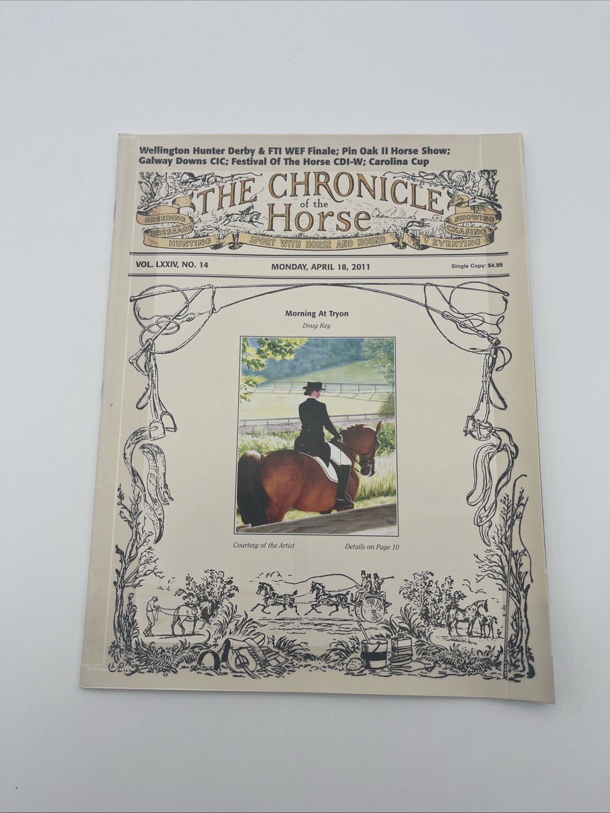The Chronicle Of The Horse April 18, 2011 / Morning At Tryon Doug Key