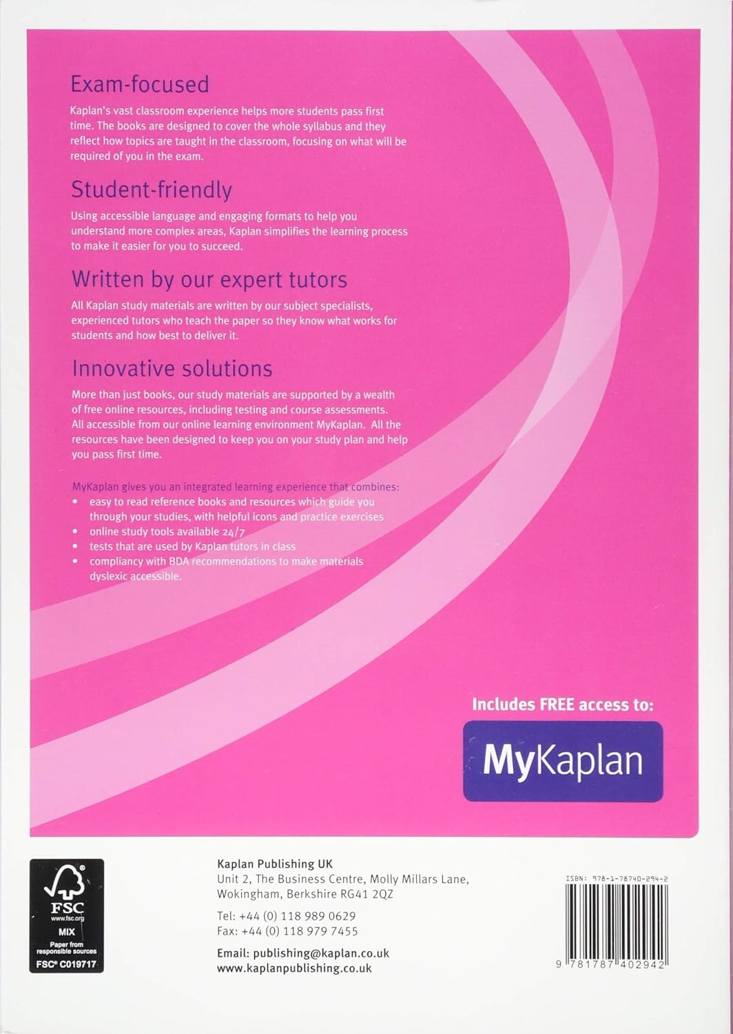 KAPLAN PUBLISHING PERSONAL TAX (FA18) – EXAM KIT (Paperback)