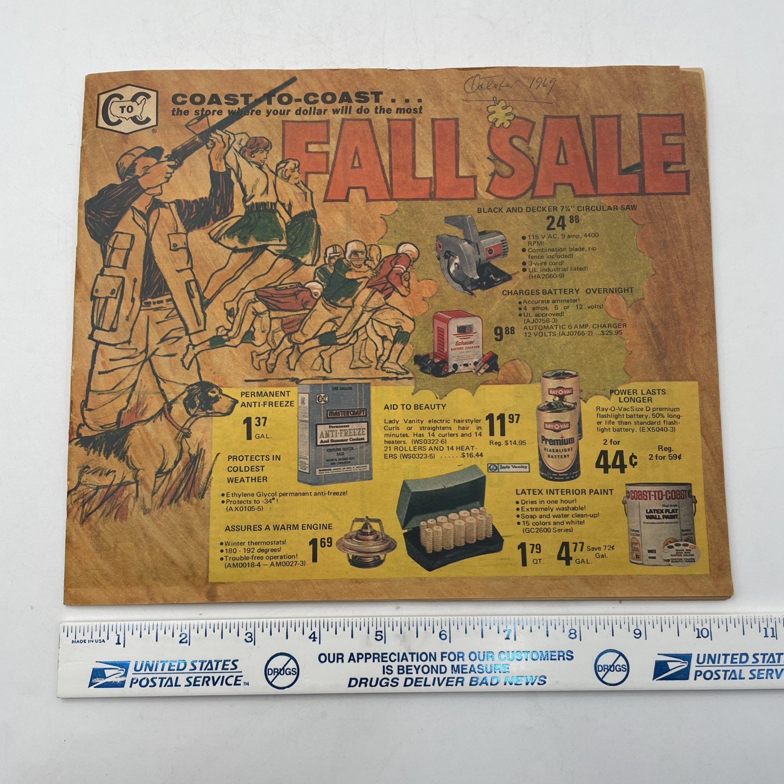 Coast To Coast Fall Sale Mailer 1969 Hunting Auto Electronics 56 Pages
