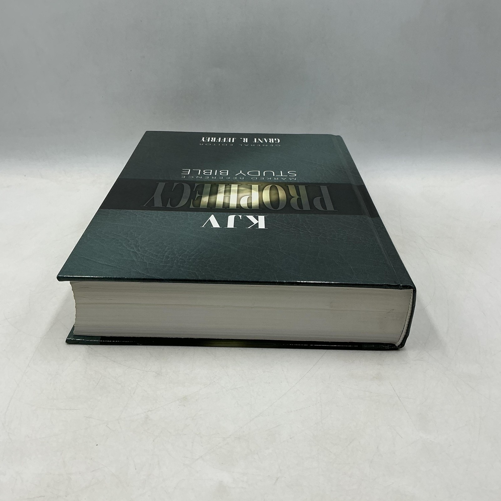 Grant R Jeffrey KJV Prophecy Marked Reference Study Bible Herald 1998 HC Vintage
