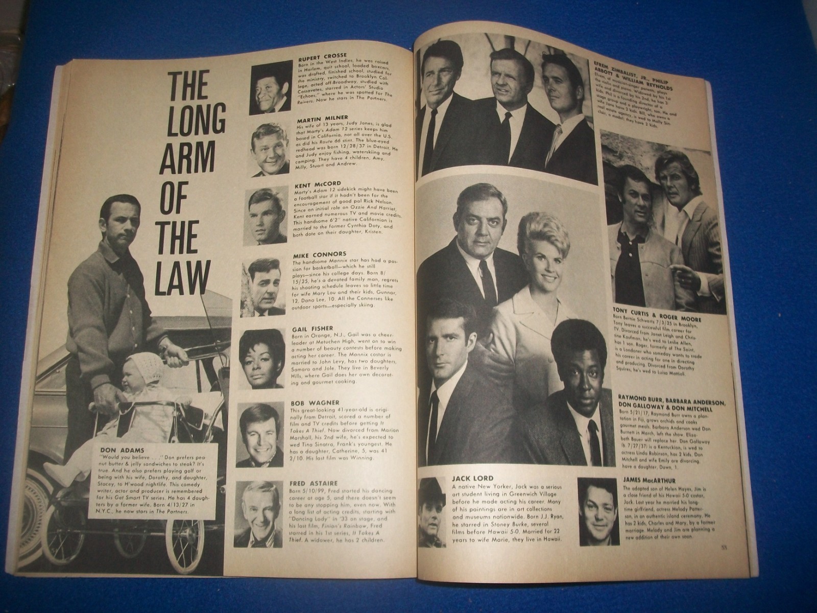 Who’s Who in Movies 5 1971 Carol Burnett Elvis Redford Streisand Partridge Stars