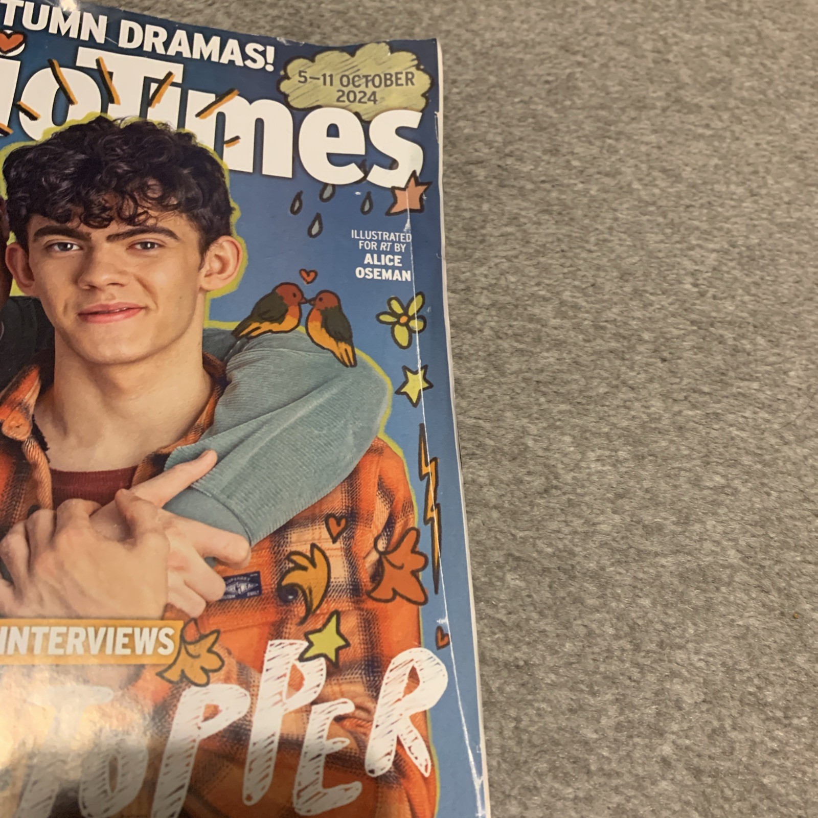 Radio Times Heartstopper Kit Connor & Joe Locke