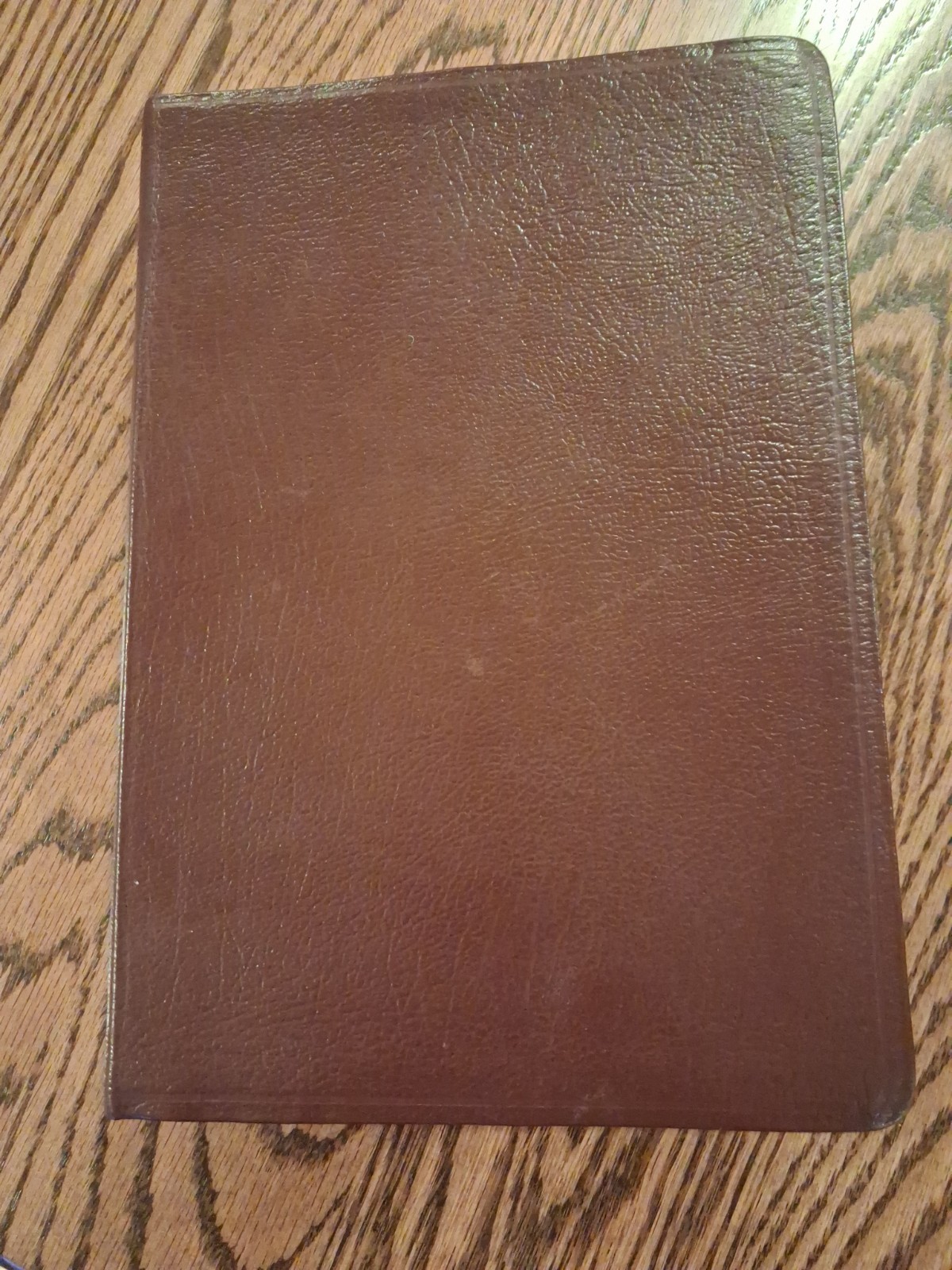 KJV SUPER GIANT PRINT REFERENCE BIBLE, Burgundy GENUINE leather Holman red lette