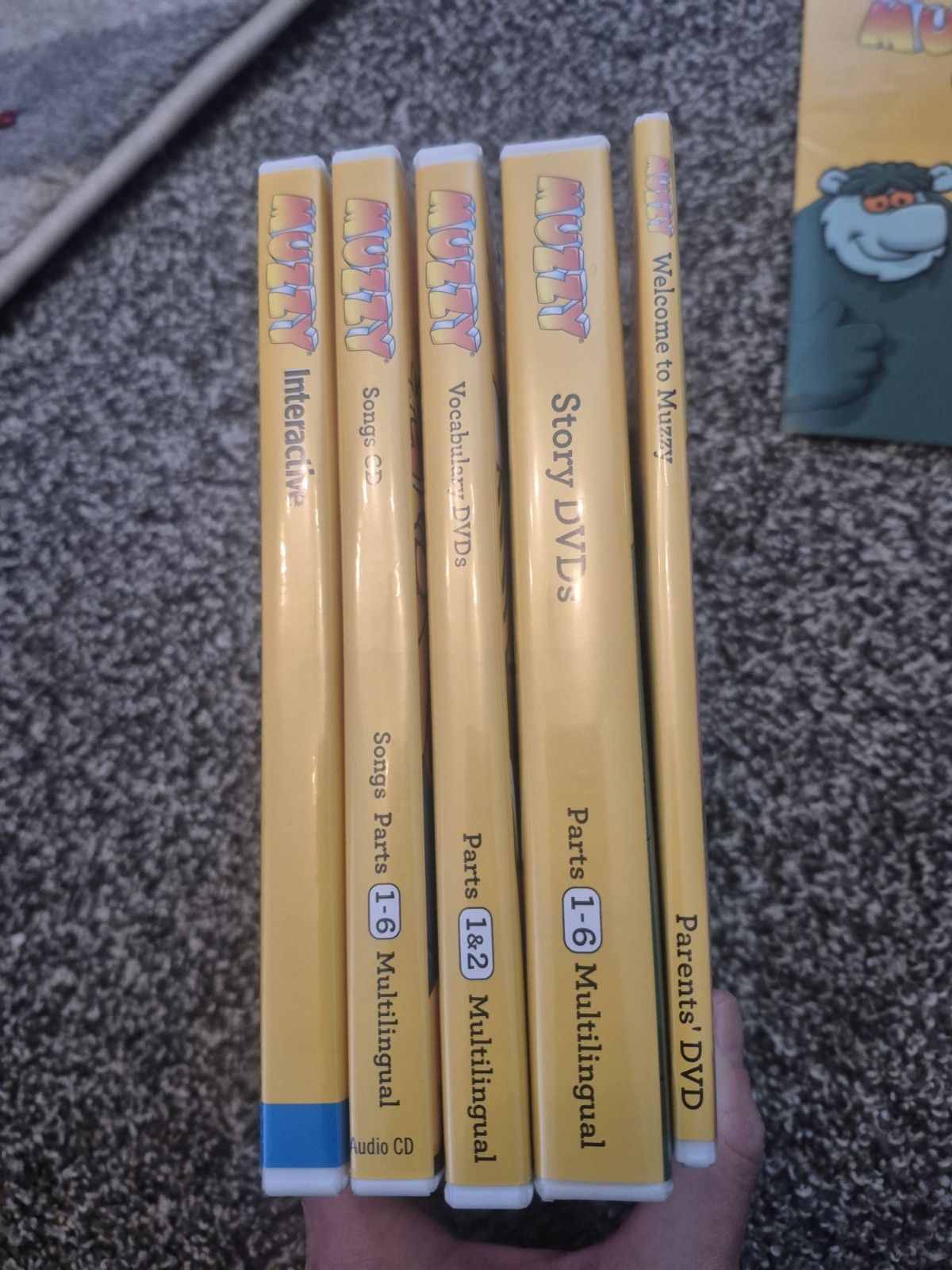BBC MUZZY Early Level 1 Multilingual Language DVD/CD/CD-Rom Box Set