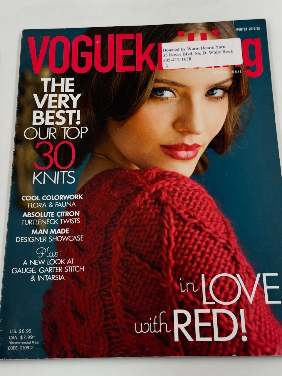 Vogue Knitting International Magazine: Early Fall, Fall, Holiday, Winter 2012