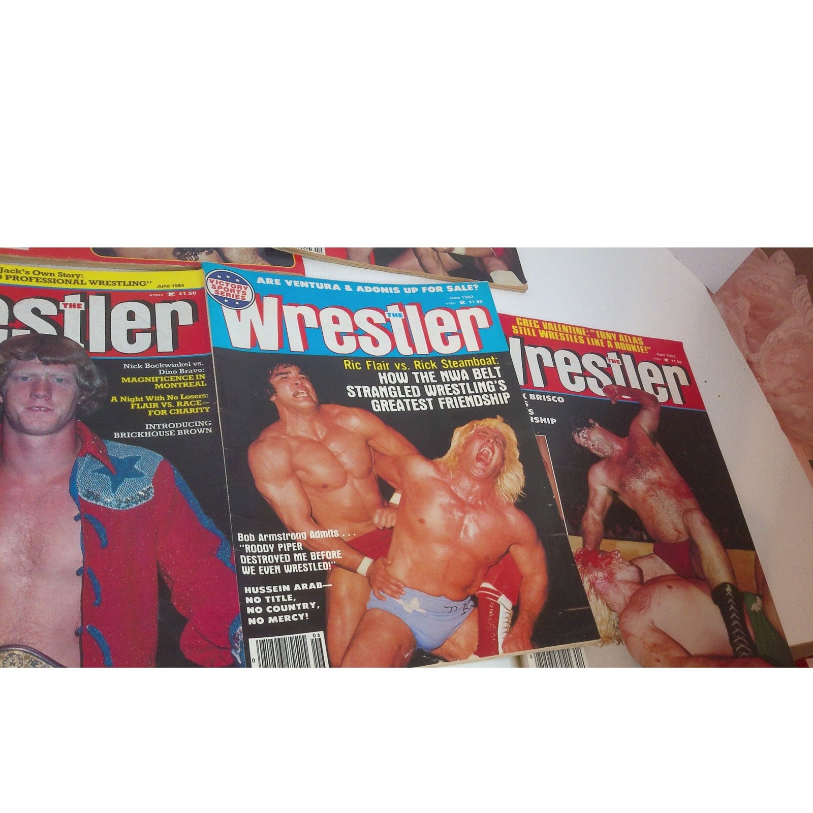 The Wrestler Magazine 1977 1981 1982 1984 Set Of 7