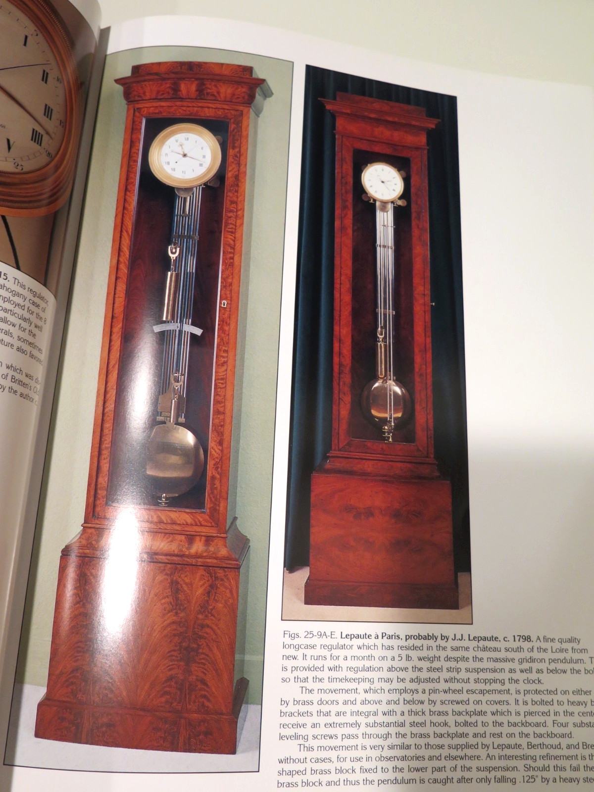 Precision Pendulum Clocks by Derek Roberts France Germany America Advancements