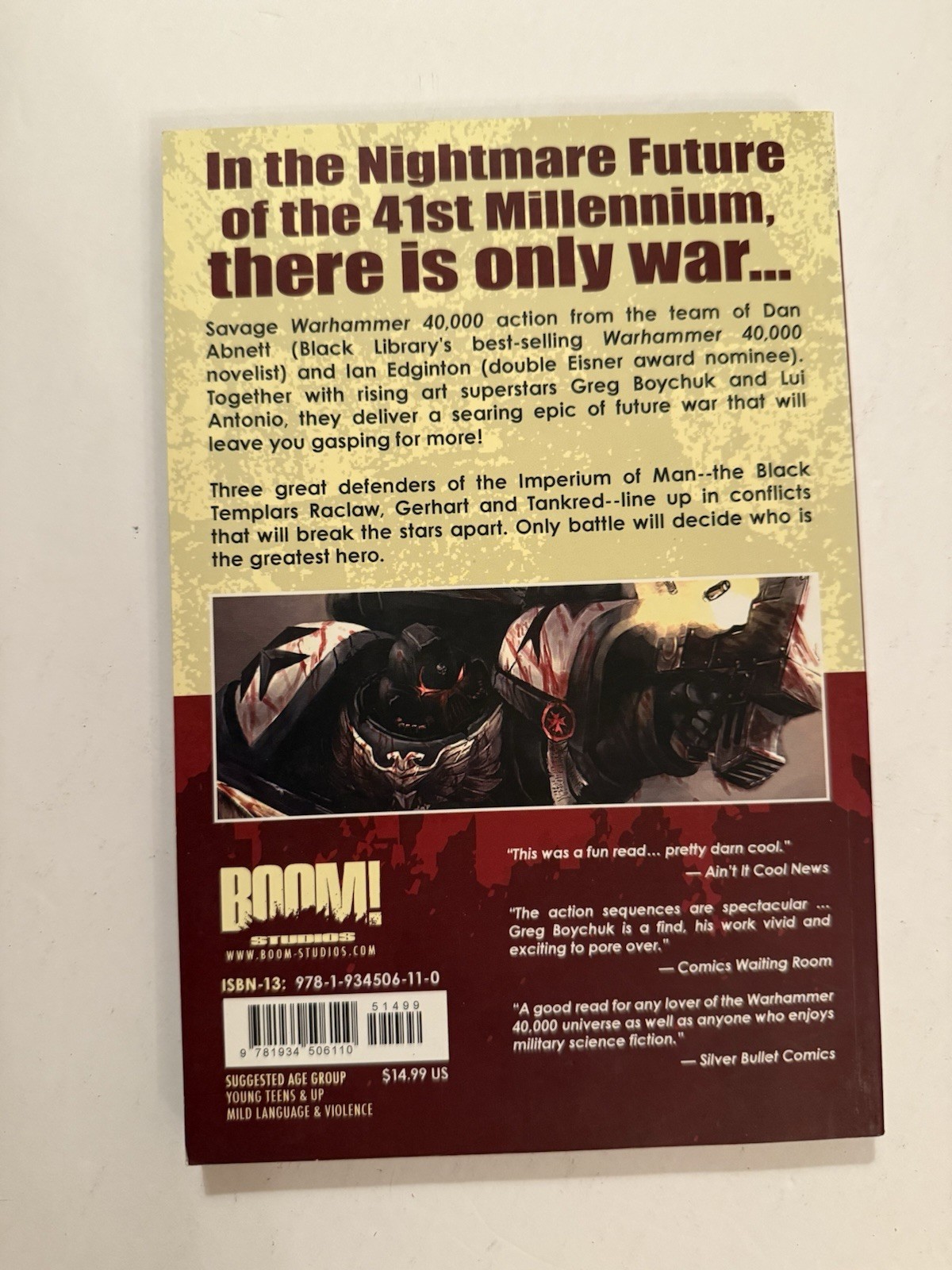 WARHAMMER 40,000: DAMNATION CRUSADE By Dan Abnett & Ian Edginton