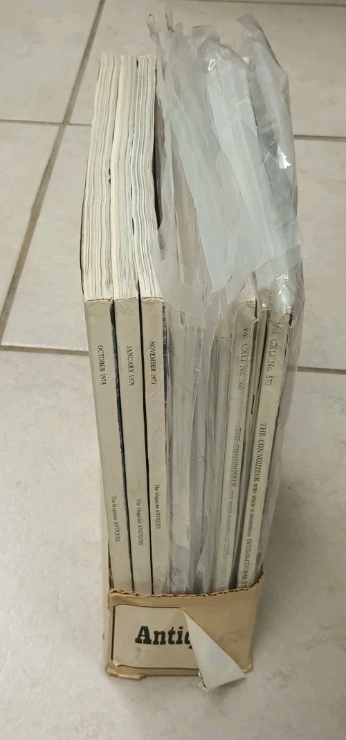 Antiques, The Antique Collector, The Connoisseur Magazines Lot Of 11