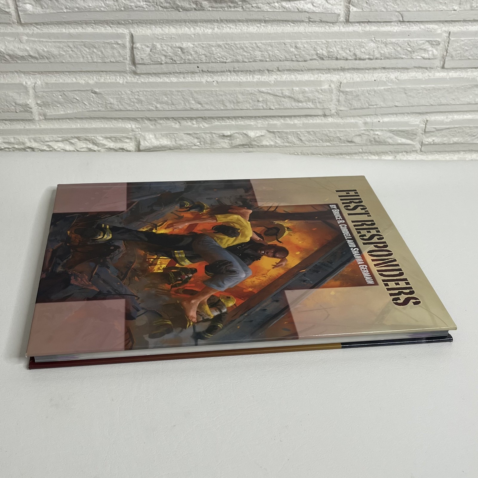 FIRST RESPONDERS RPG Rules & Guidelines Supplement Hardcover Monte Cook MCG290