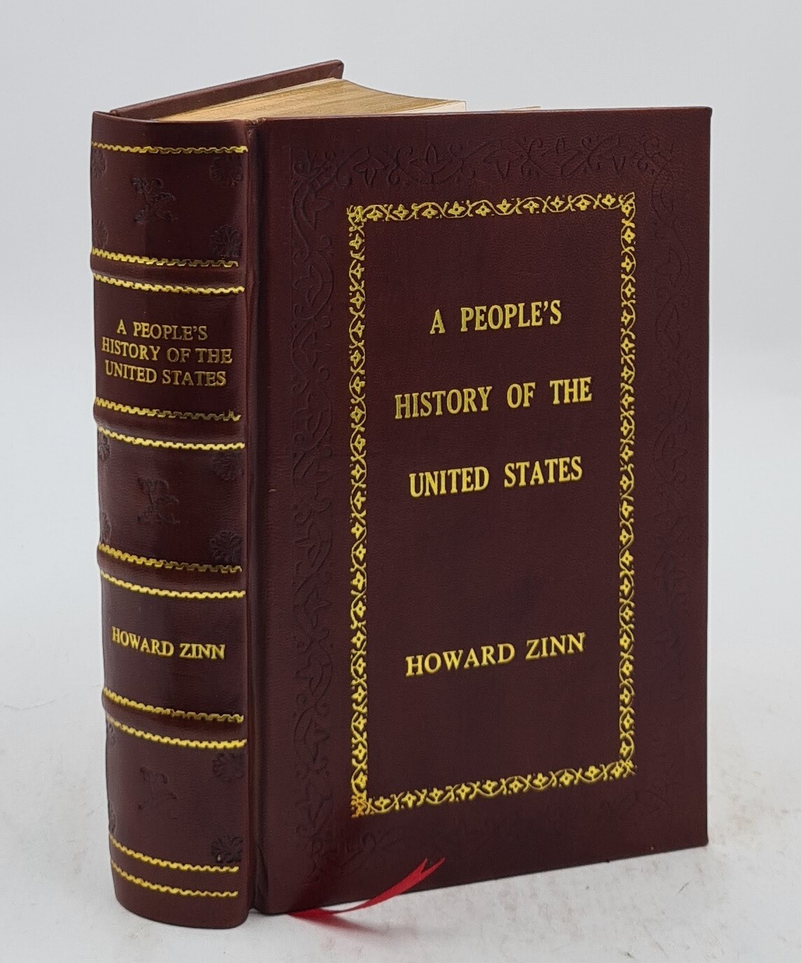 A People’S History Of The United States [Premium Leather Bound]